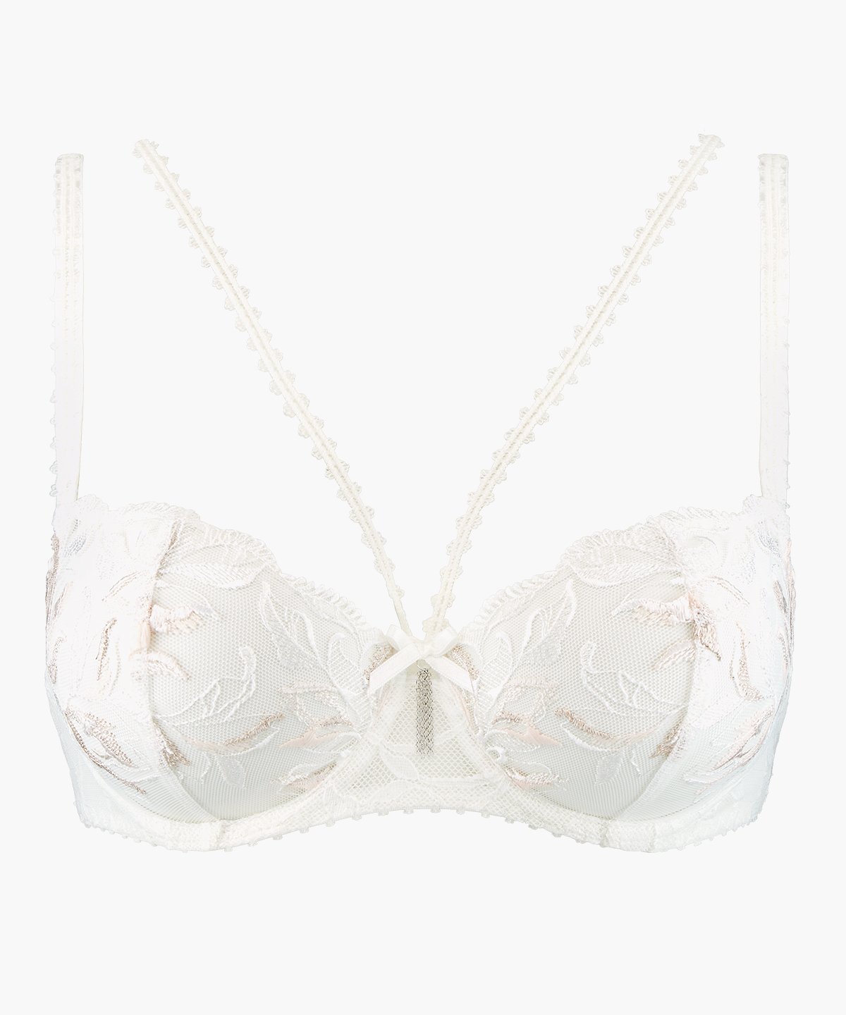 A Fleur De Toi demi-cup bra AUBADE White