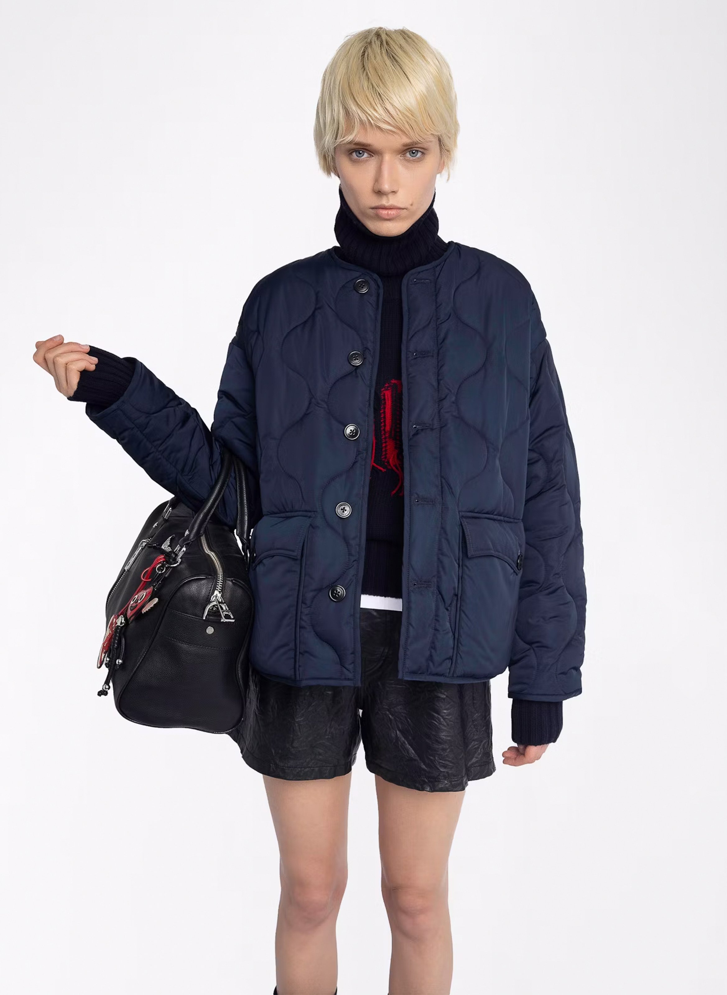 Parka trapuntata colletto rotondo ZADIG&VOLTAIRE