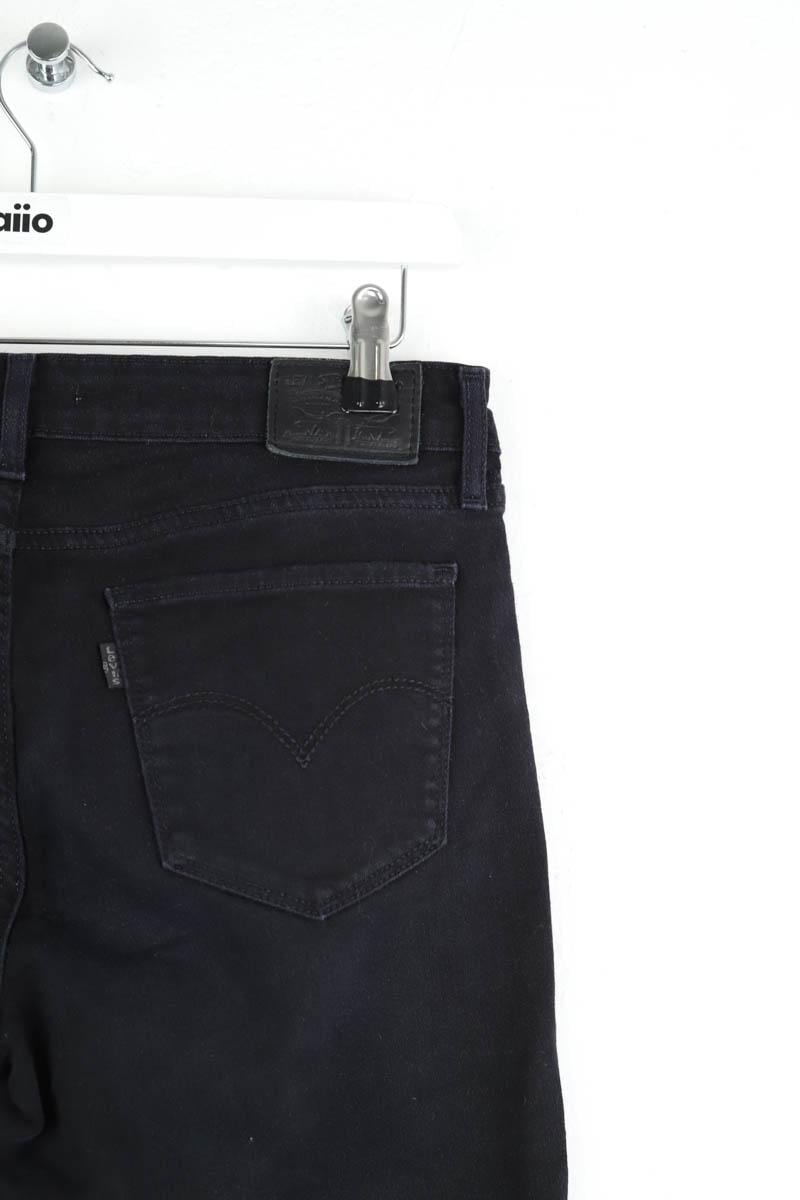 Cotton skinny jeans LEVI'S - Seconde main Black