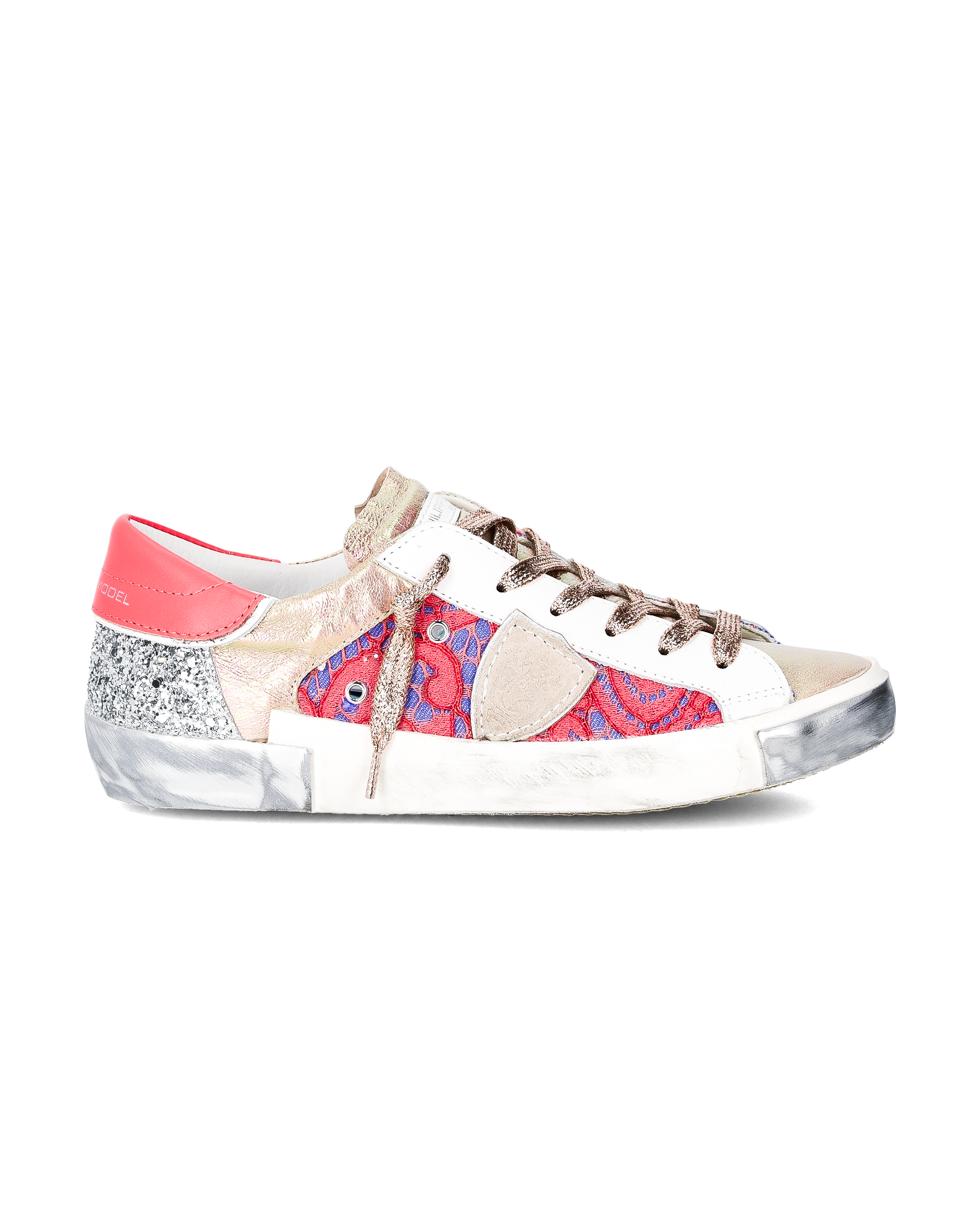 Tennis sneakers. PHILIPPE MODEL Red