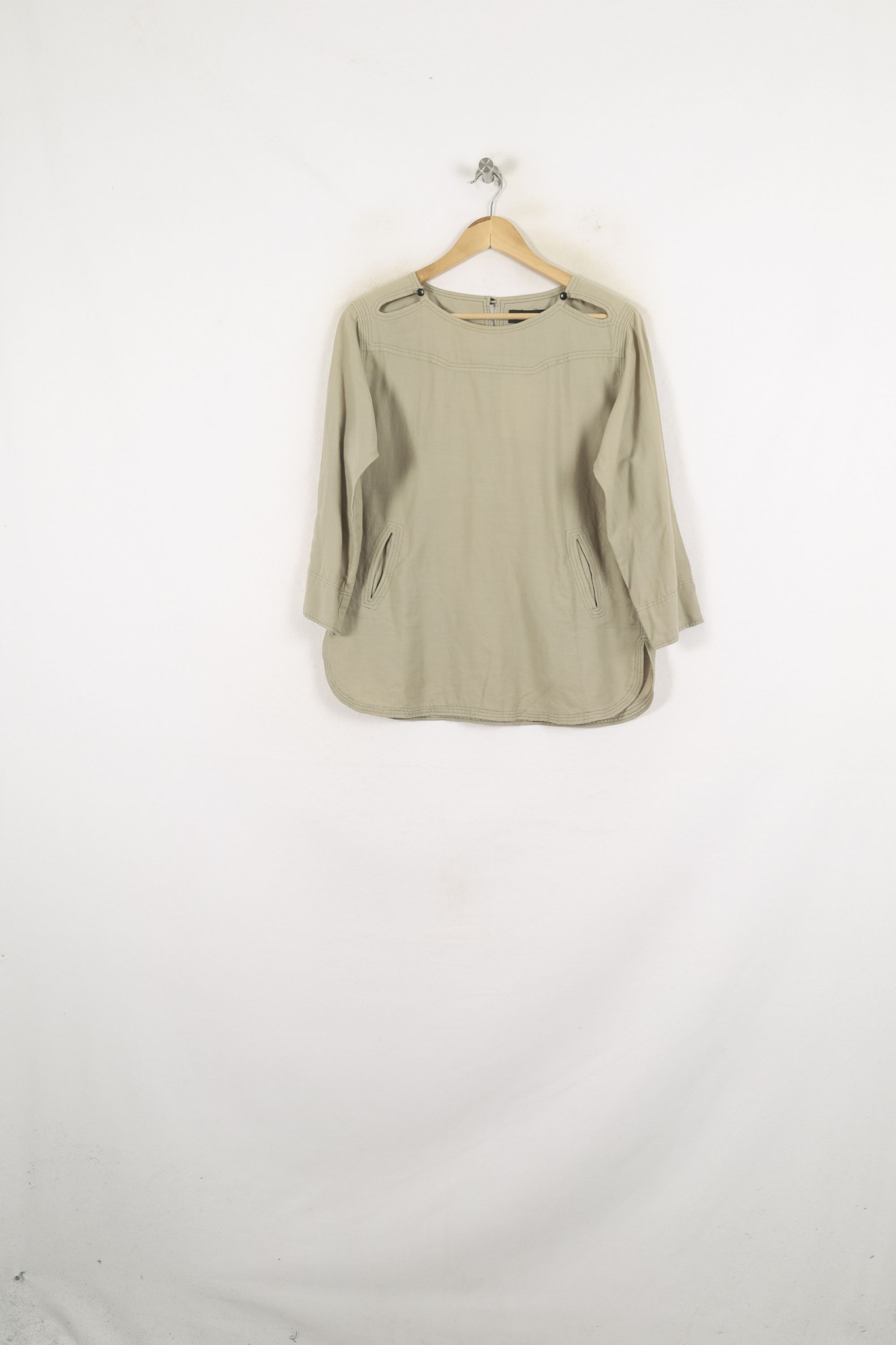 Blouse ISABEL MARANT - Seconde Main Beige