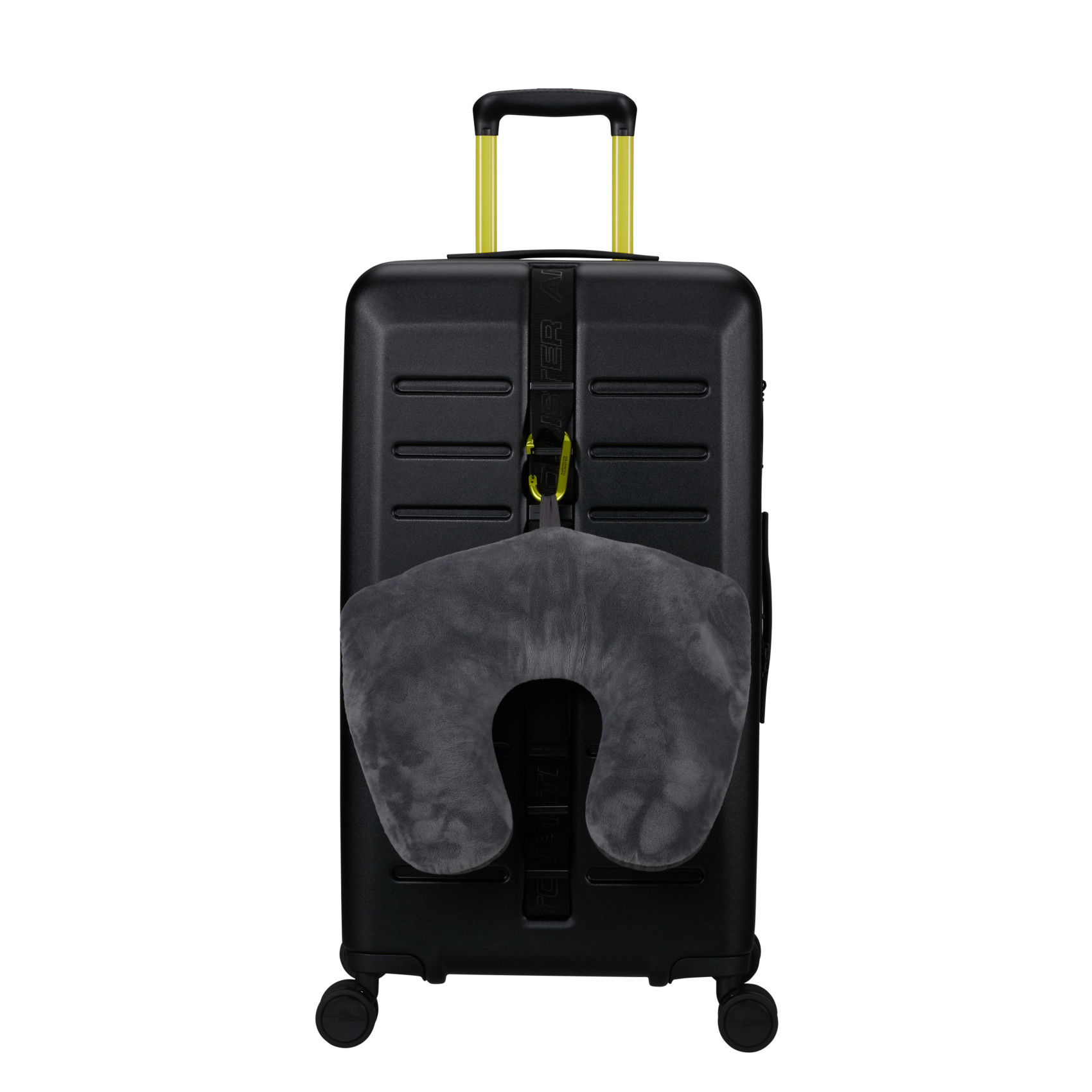 Trailon 4-wheel suitcase size L Black