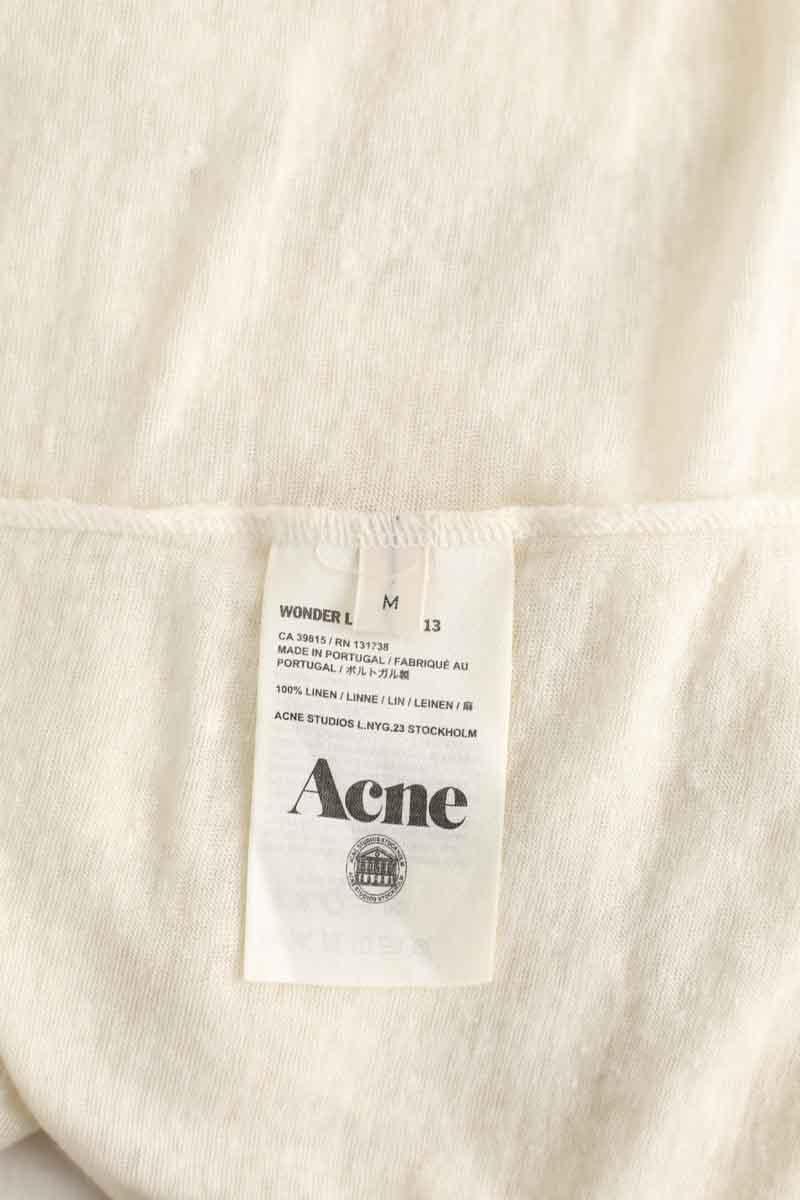 T-shirt ACNE STUDIOS - Seconde Main Beige