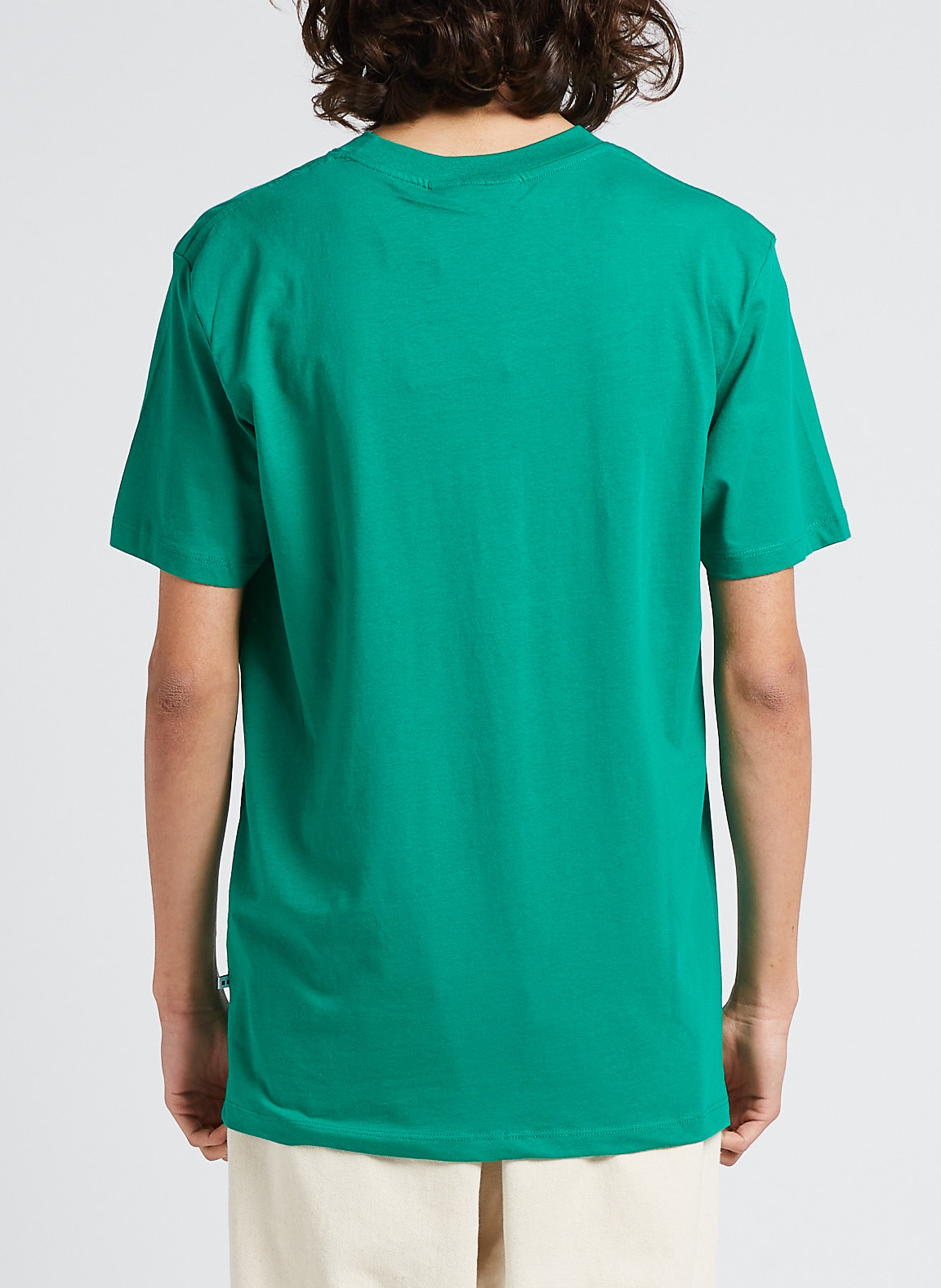 Regular-fit organic cotton T-shirt MINIMUM Green