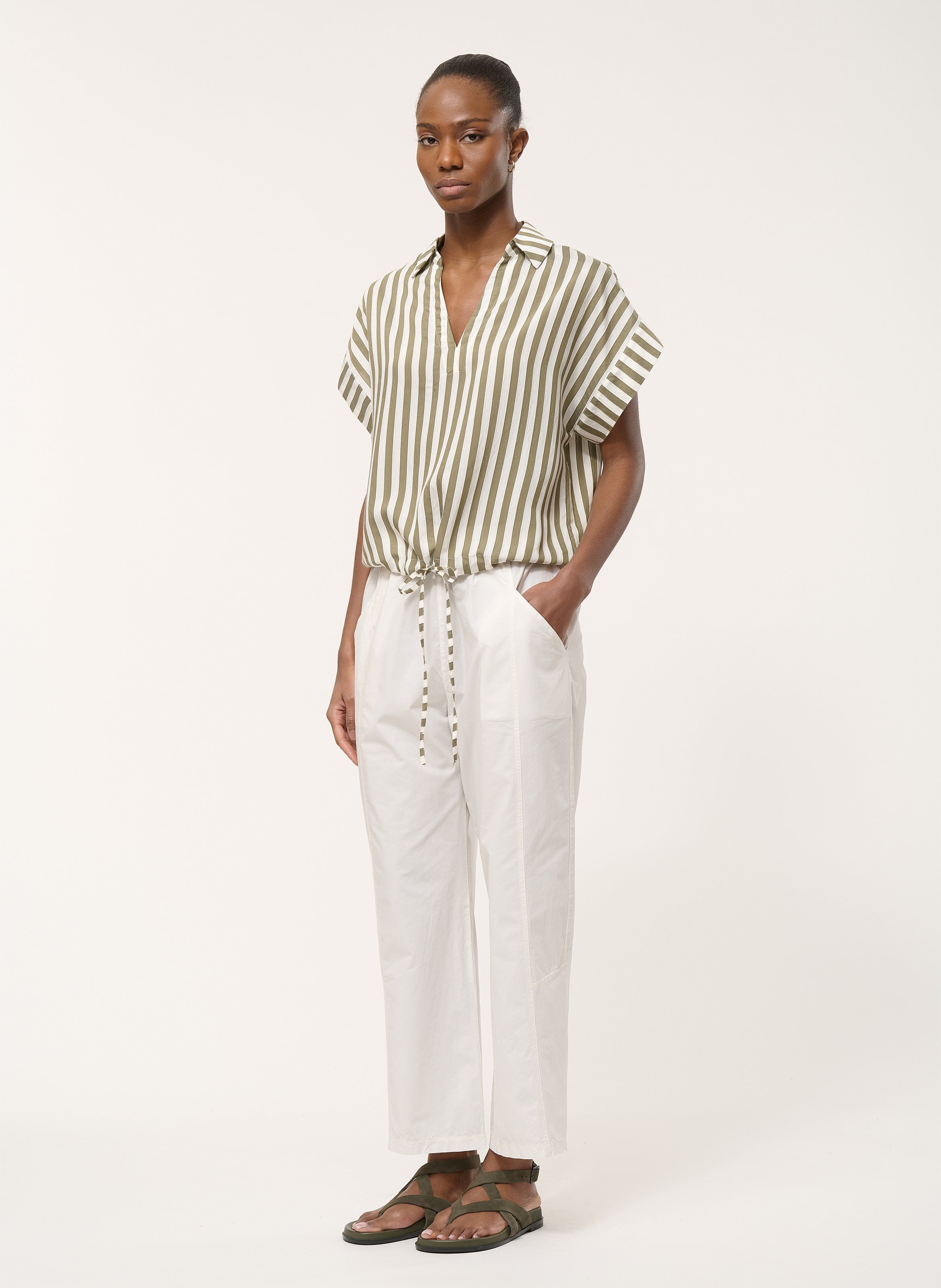 Henley-Top mit Streifen HUMILITY Mehrfarbig