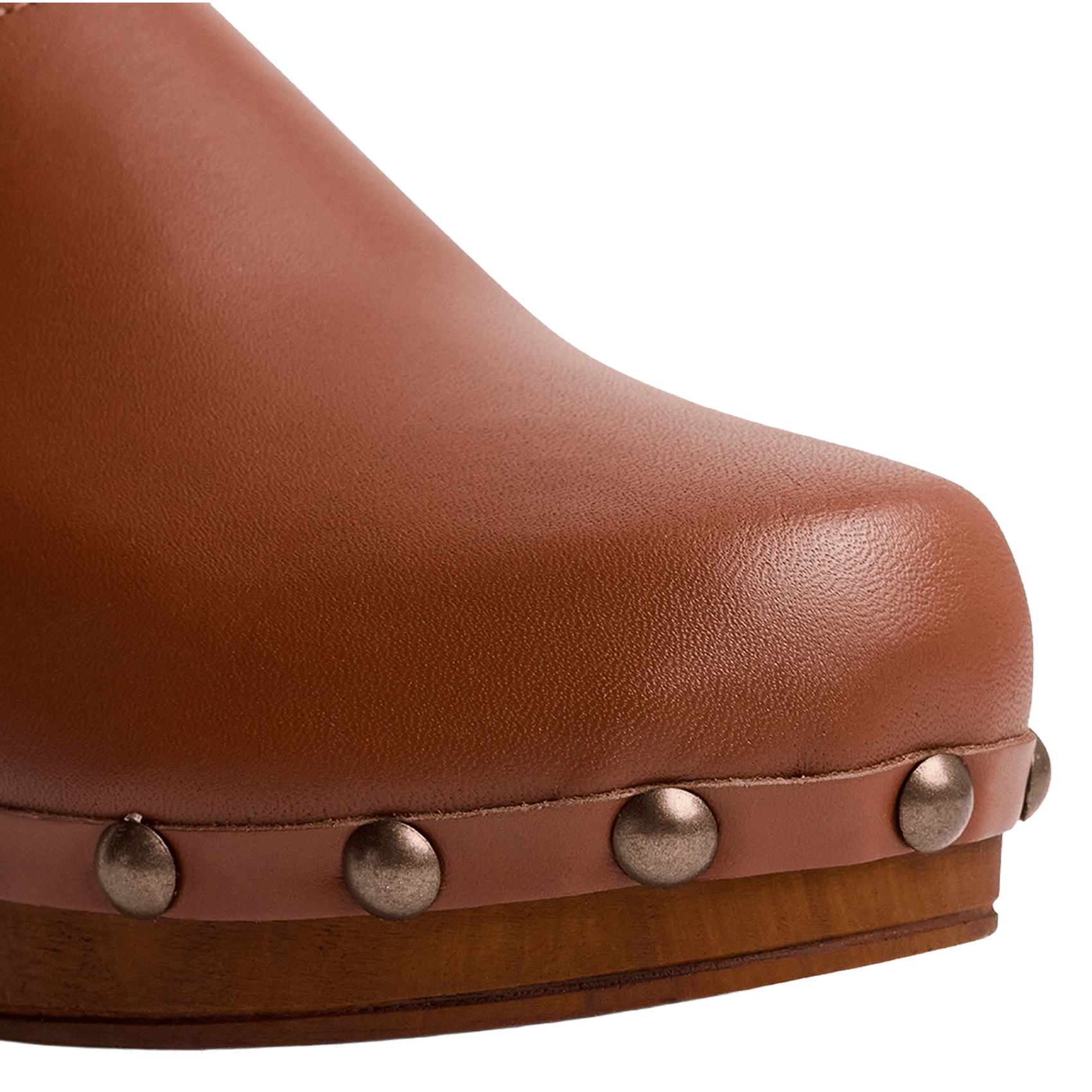 Hoge leren sandalen JONAK Bruin