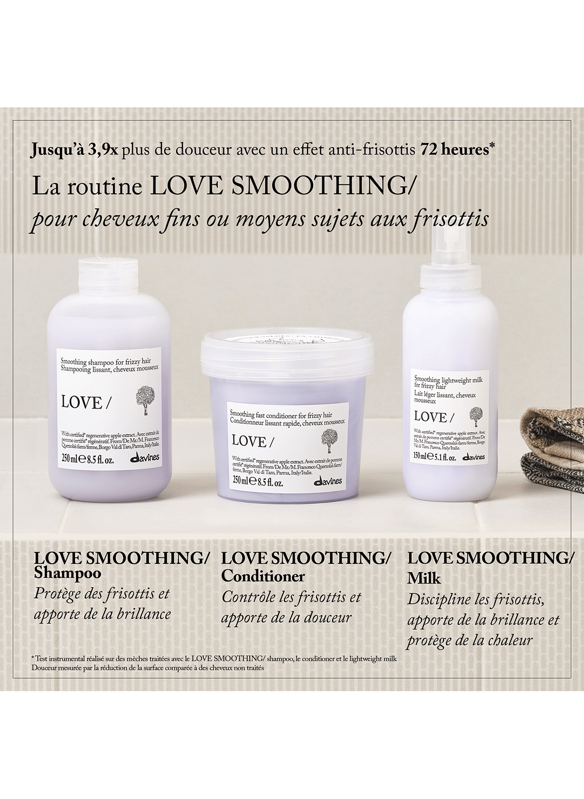 LOVE SMOOTHING Lightweight Milk DAVINES No color