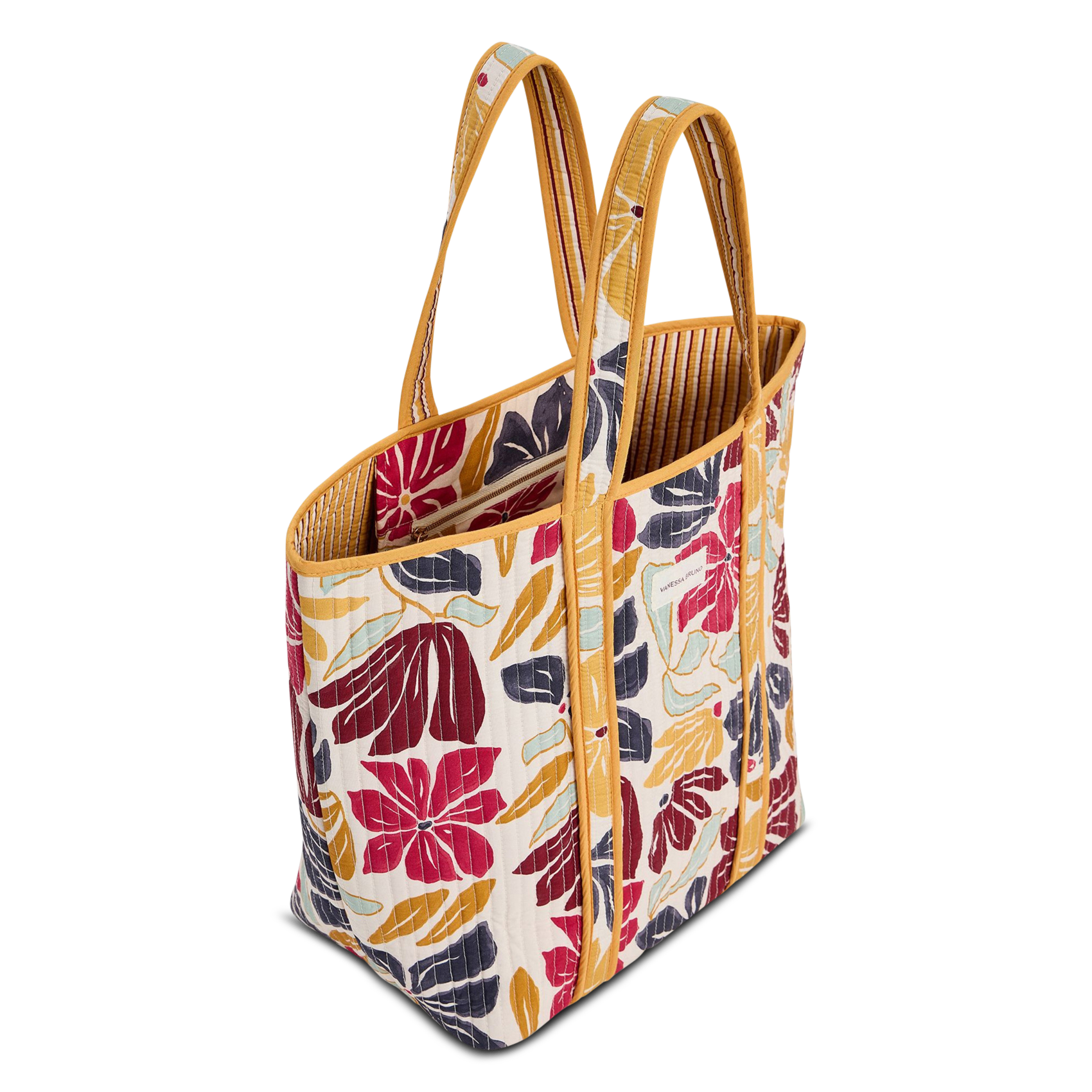 Cabas en coton VANESSA BRUNO Multicolore