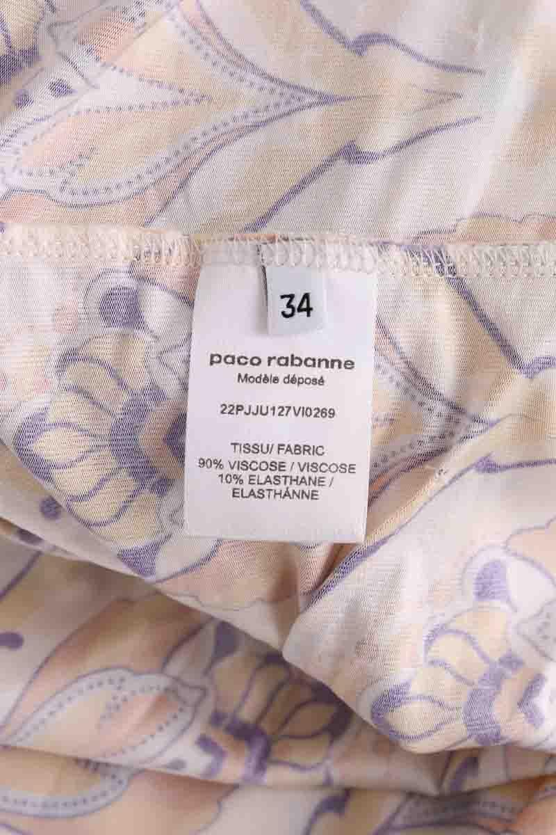 Skirt PACO RABANNE - Seconde Main Orange