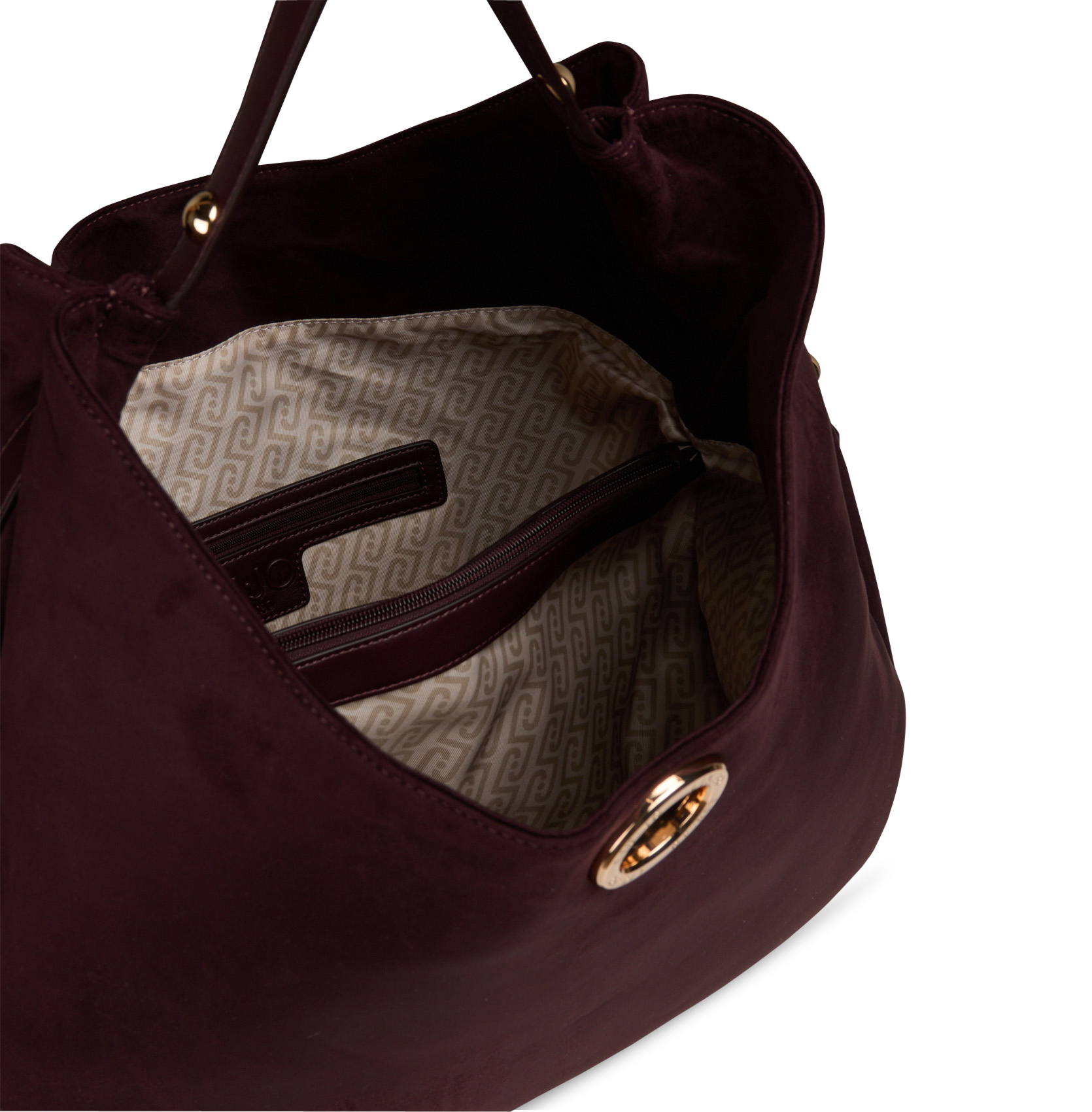 Einfarbige Schultertasche | Pflaume LIU JO Damen