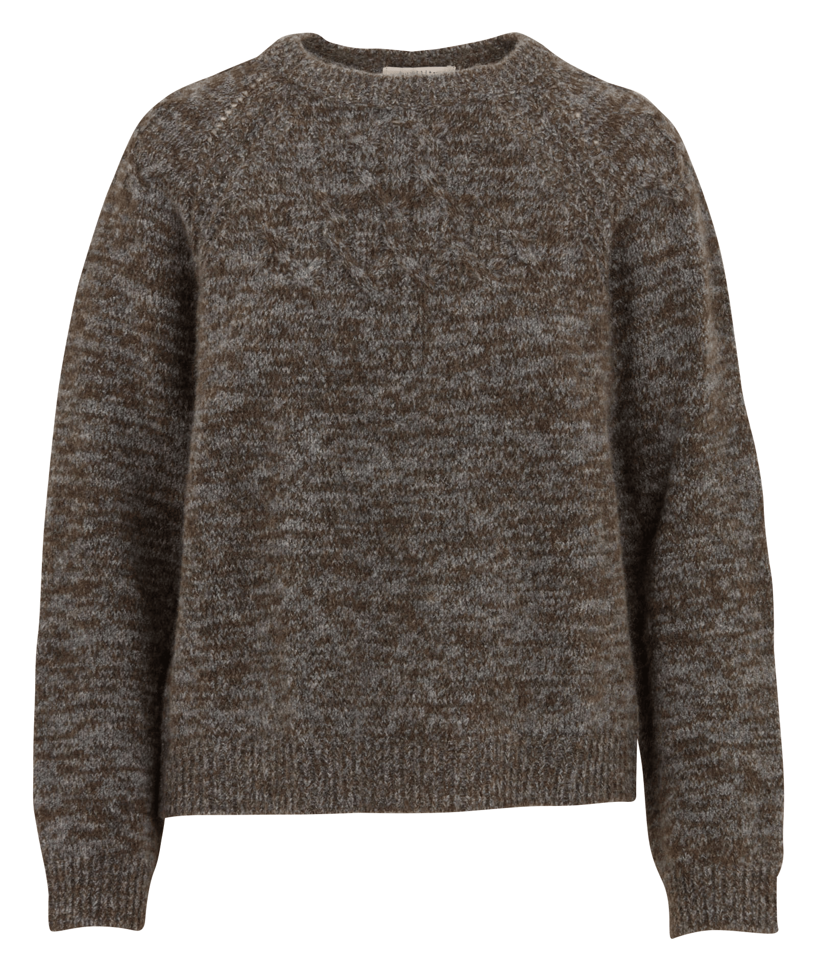 Pull en maille droit HUMILITY Vert