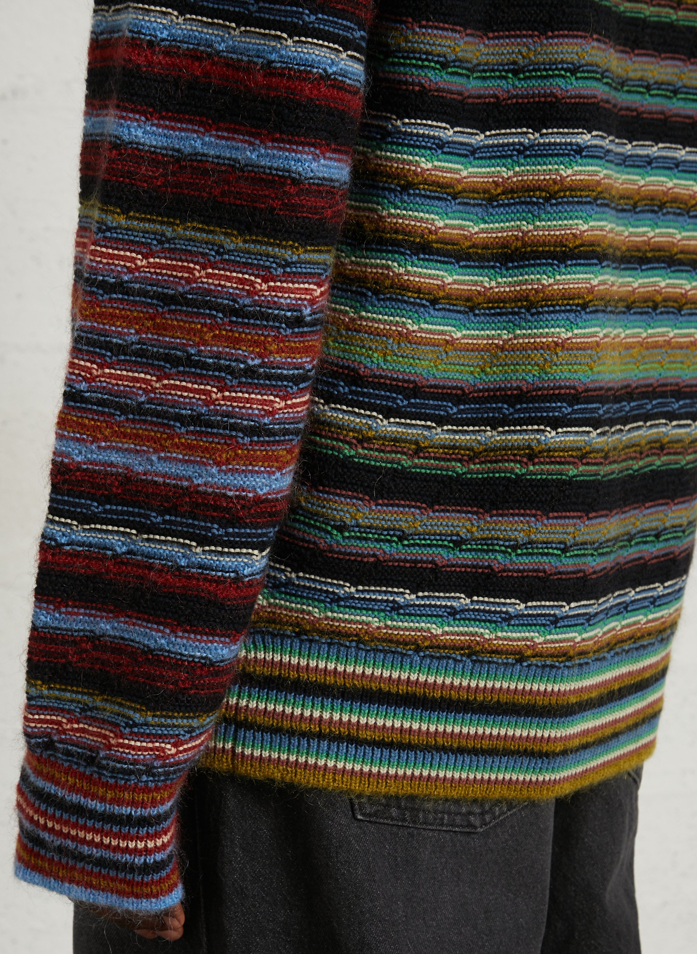 Loose-fit mohair sweater PAUL SMITH Multicolored