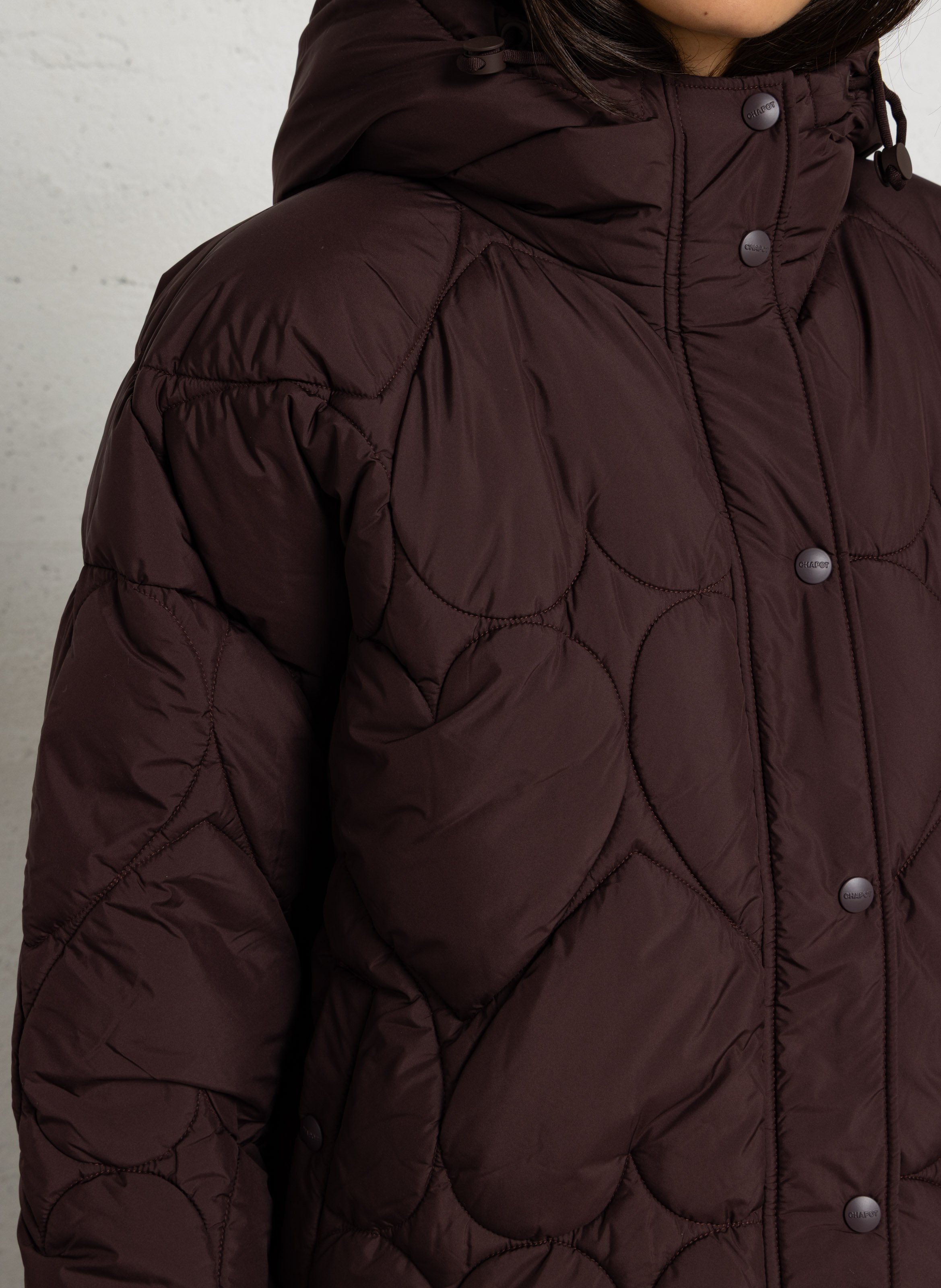 Steppjacke mit Stehkragen FABIENNE CHAPOT Braun
