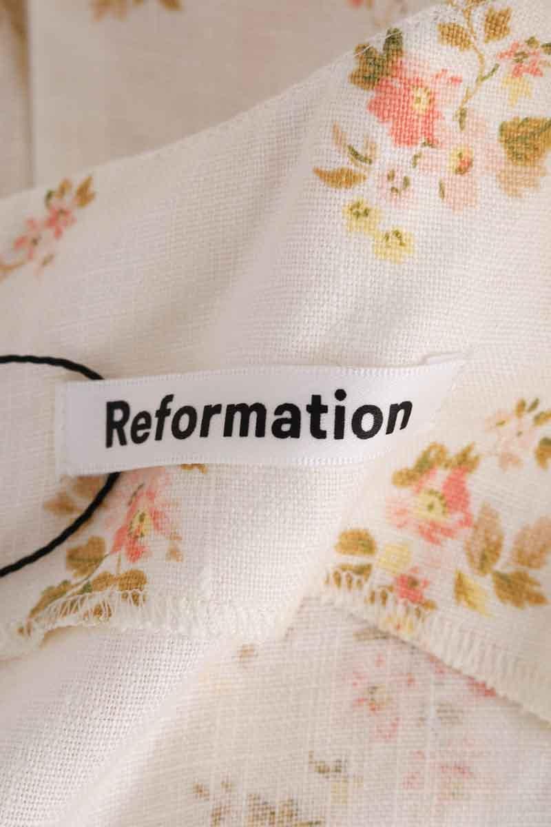 Robe REFORMATION - Seconde Main Beige