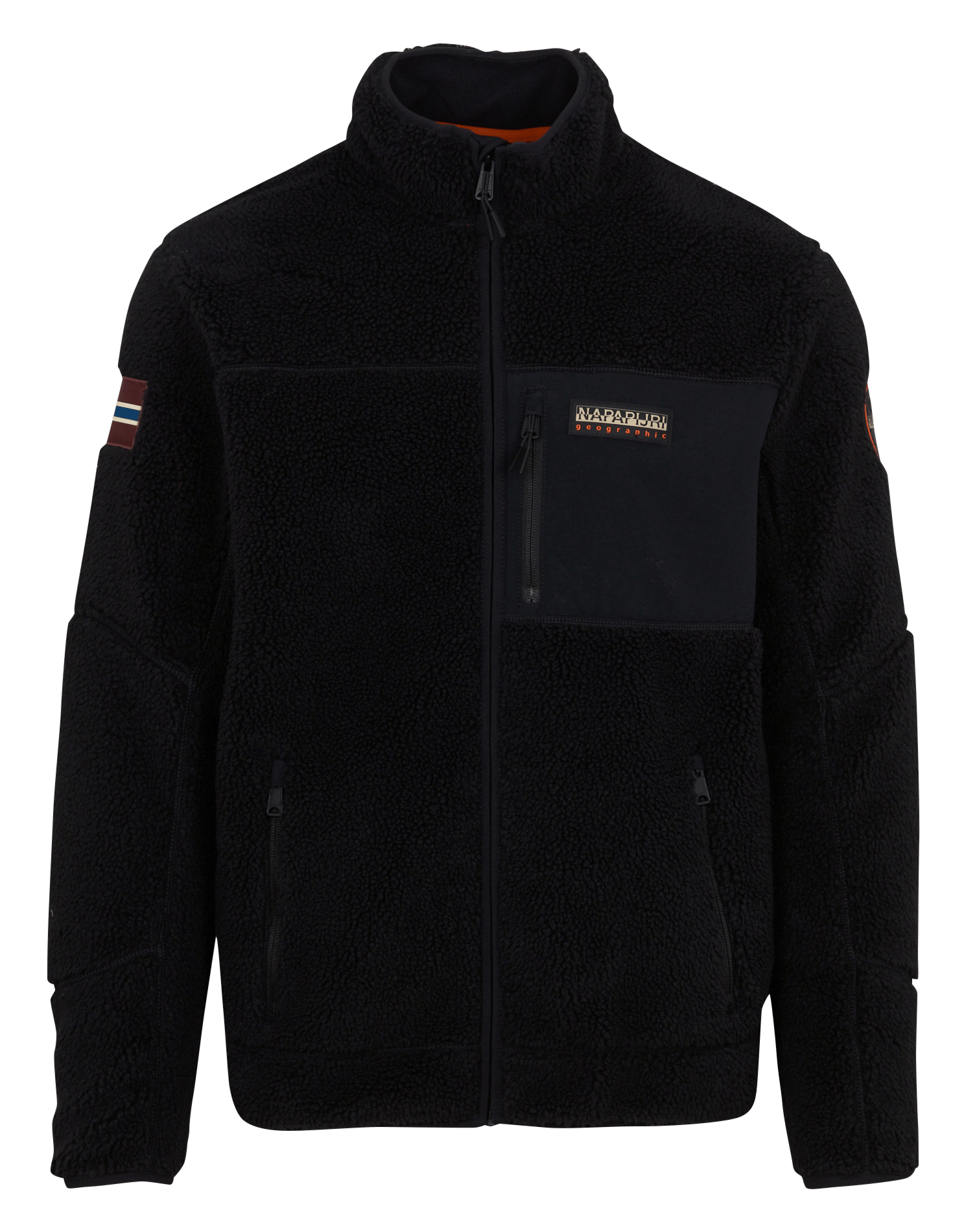 Gerade geschnittene Jacke mit Stehkragen NAPAPIJRI
