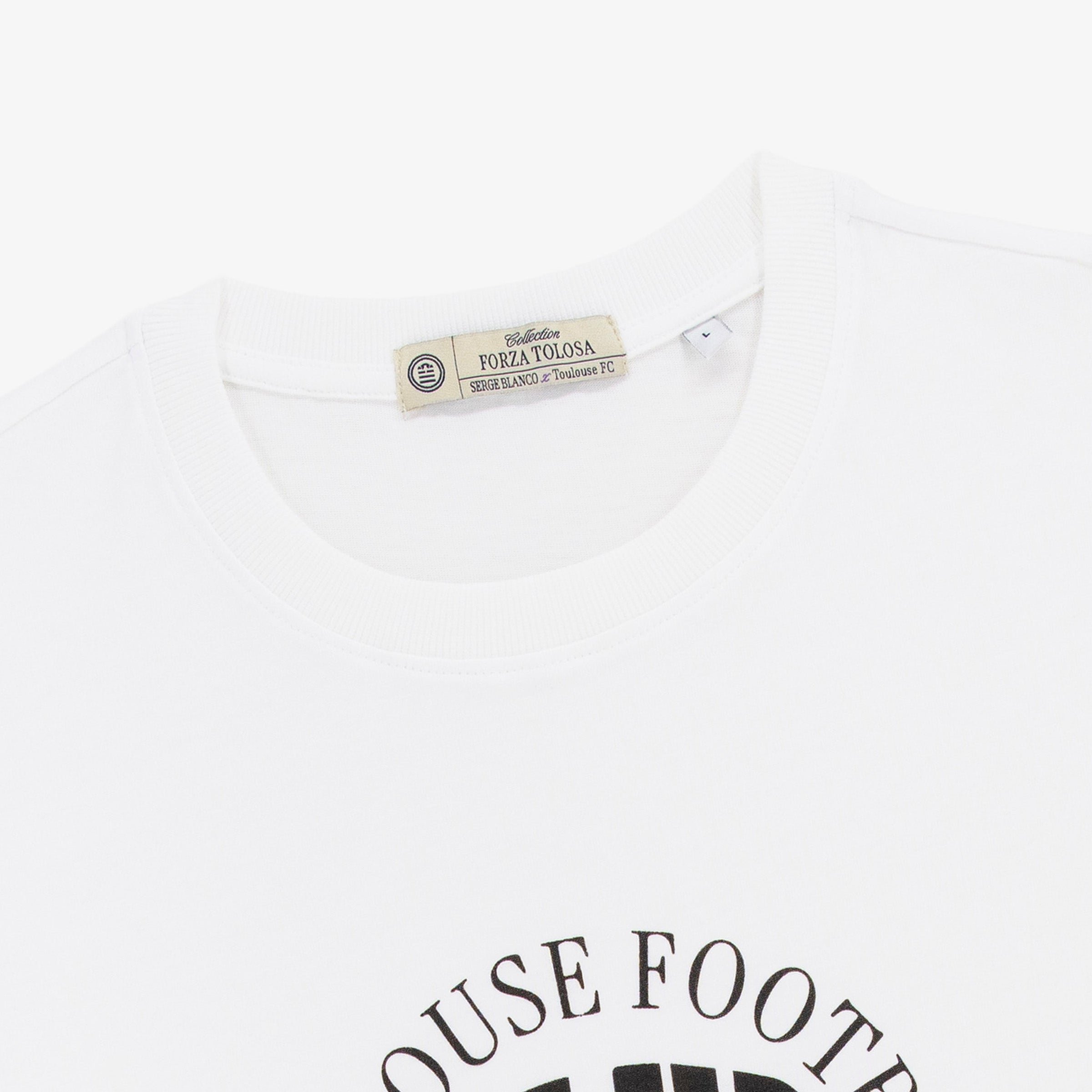 Short-sleeved cotton T-shirt SERGE BLANCO White