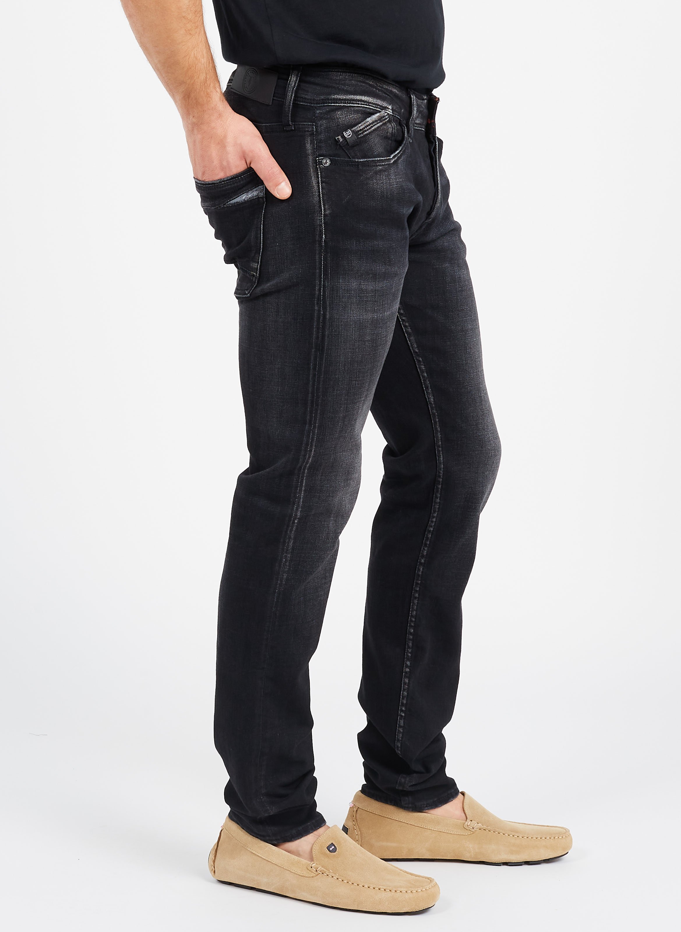 Slim-fit jeans Black