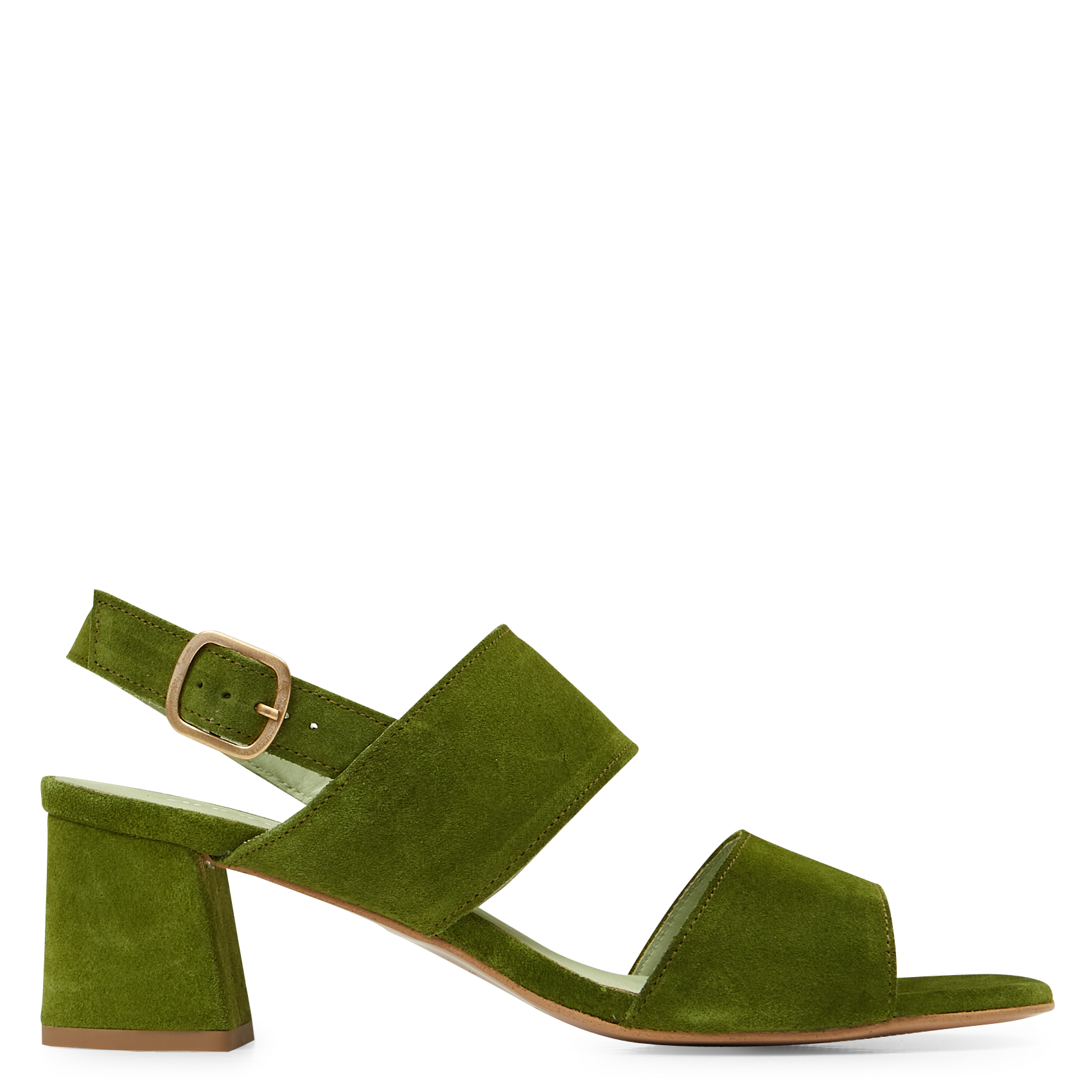 Sandales en cuir ANONYMOUS COPENHAGEN Vert