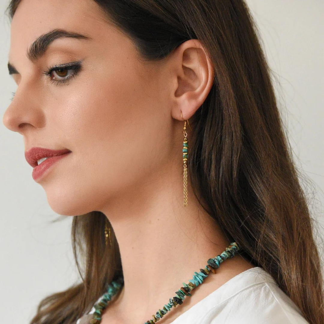 Earrings GINANDGER Blue