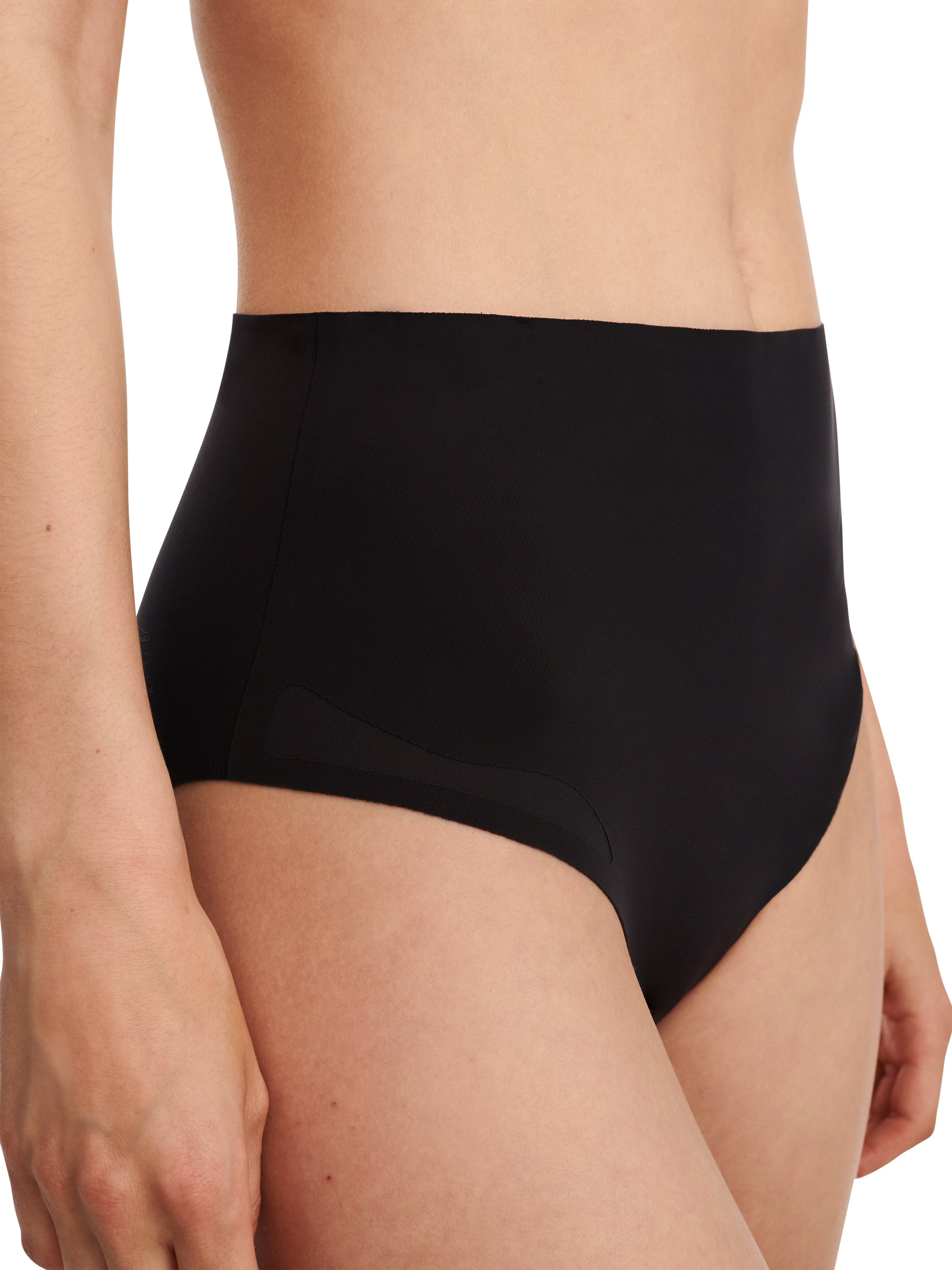 High-waisted support panties CHANTELLE Black