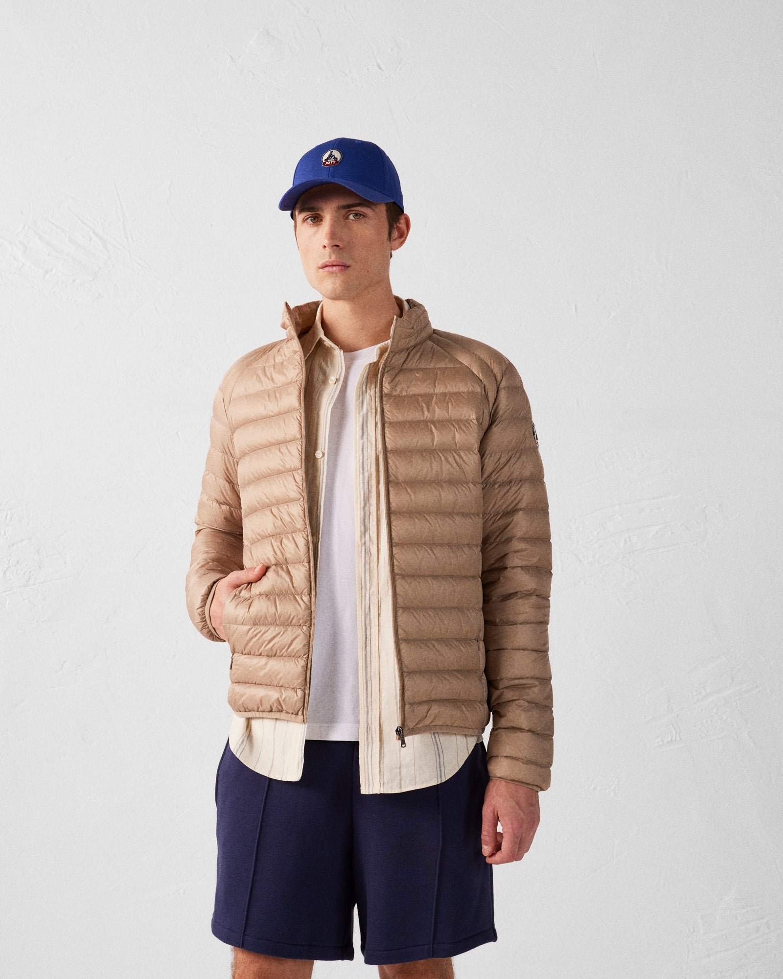 Lightweight padded jacket JOTT Beige