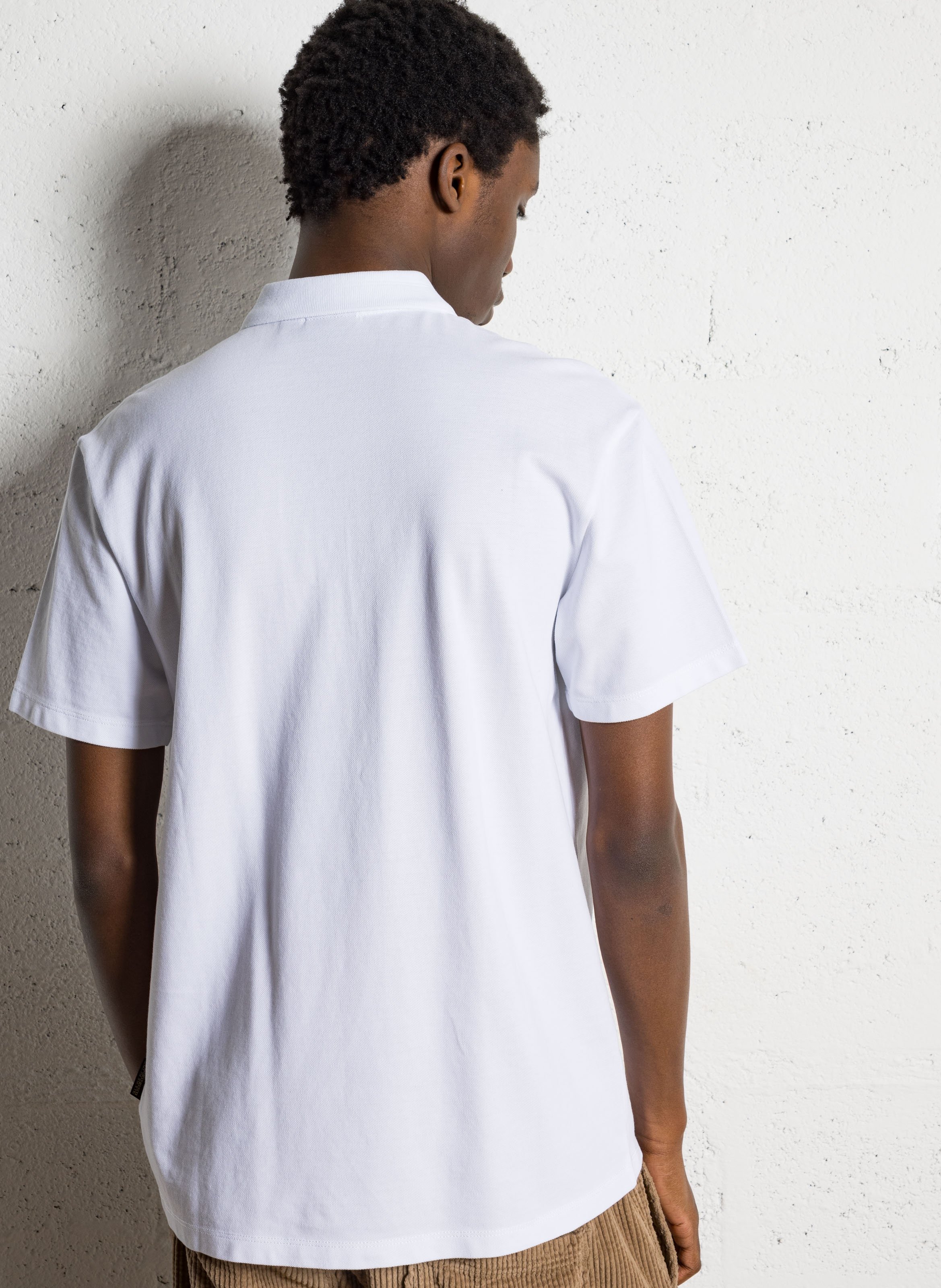 Polo en coton NAPAPIJRI Blanc