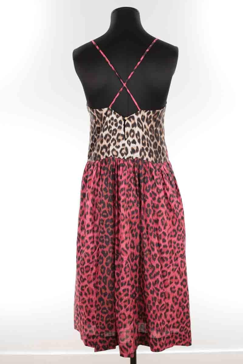 Cotton dress LA PRESTIC OUISTON- Seconde Main Pink