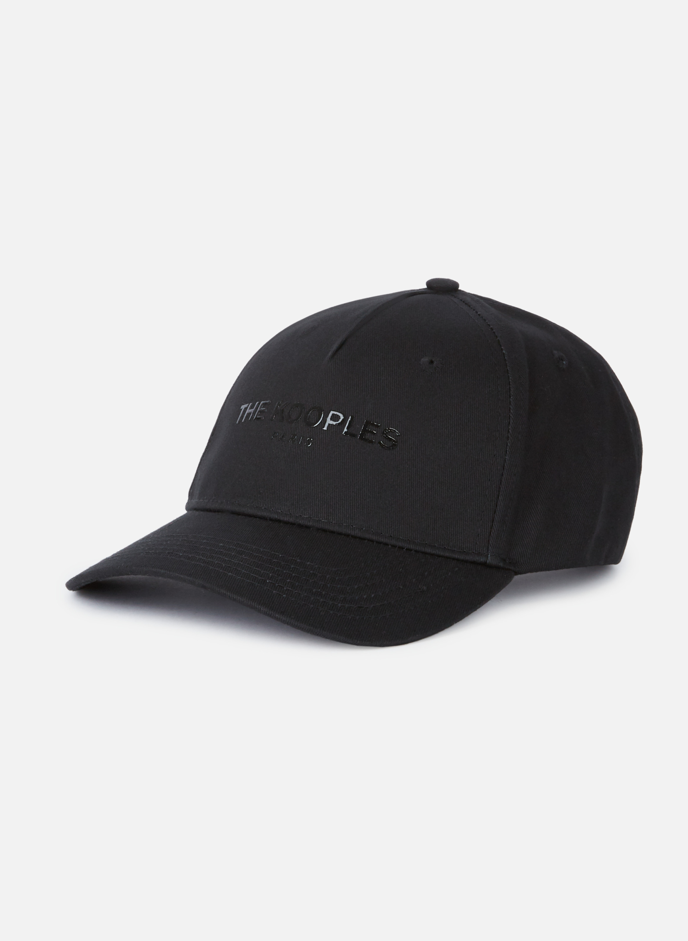 Cotton cap with tone-on-tone logo THE KOOPLES Black