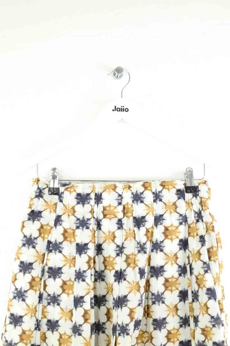 Cotton mini skirt CHLOE STORA - SECONDE MAIN White