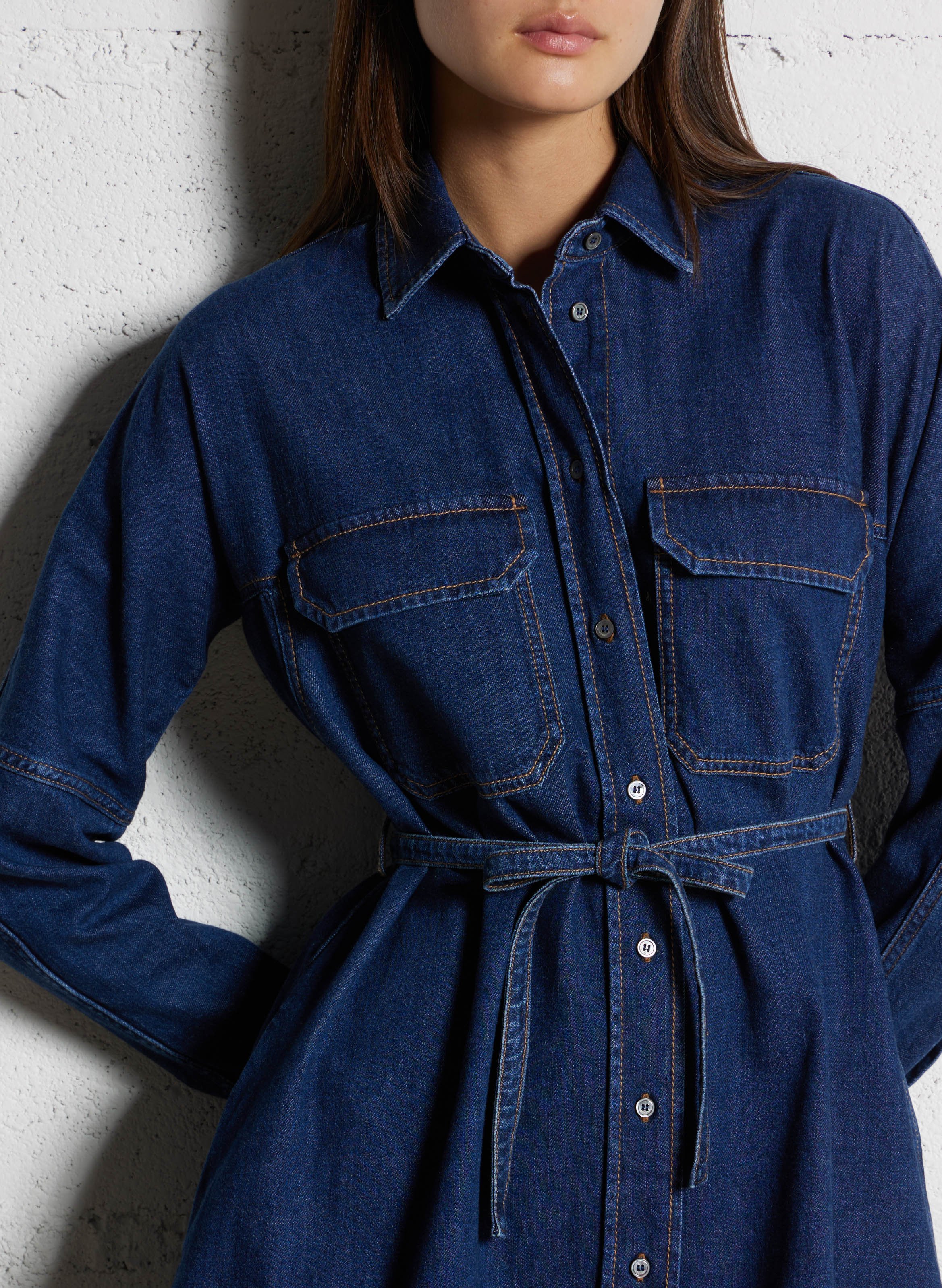 - Narrow tie straps- Racer back- Loose fit- Gathers- 100% cotton- Lined- Back length: 94 cm. MAX MARA WEEK END Blue