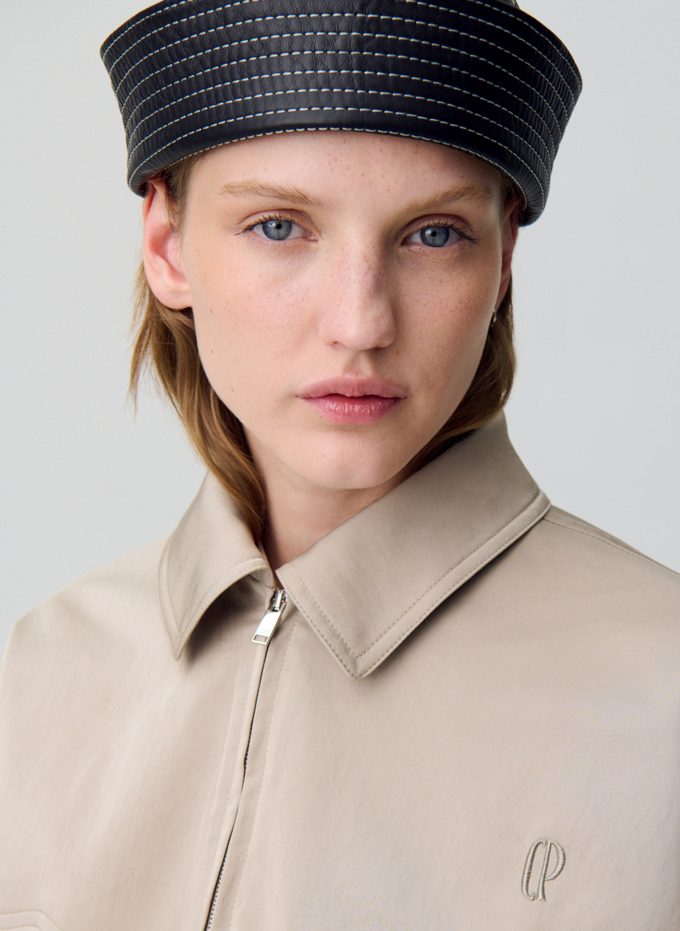 Veste col classique  CLAUDIE PIERLOT Beige