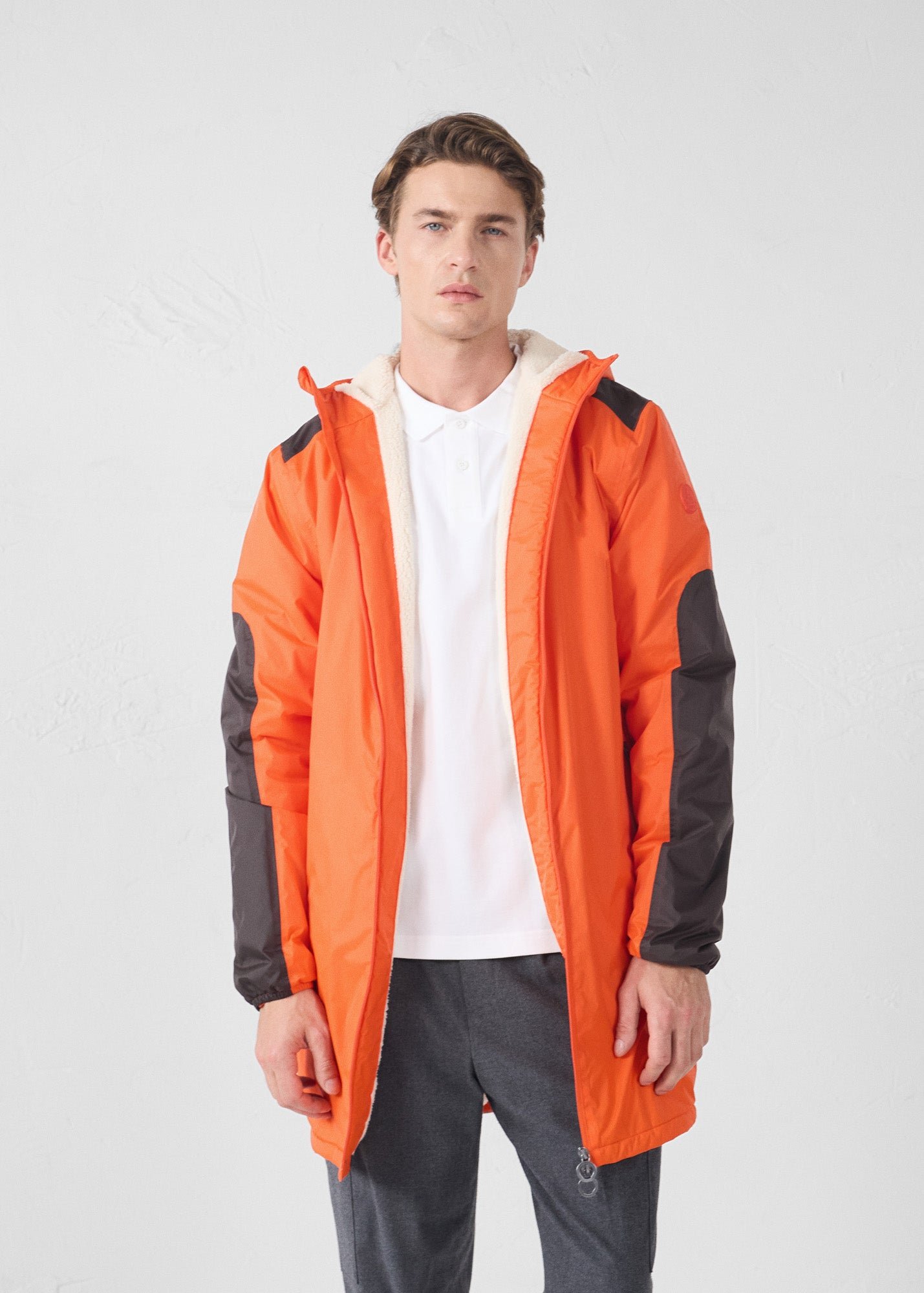 Long Sherpa Hallin Raincoat JOTT Red