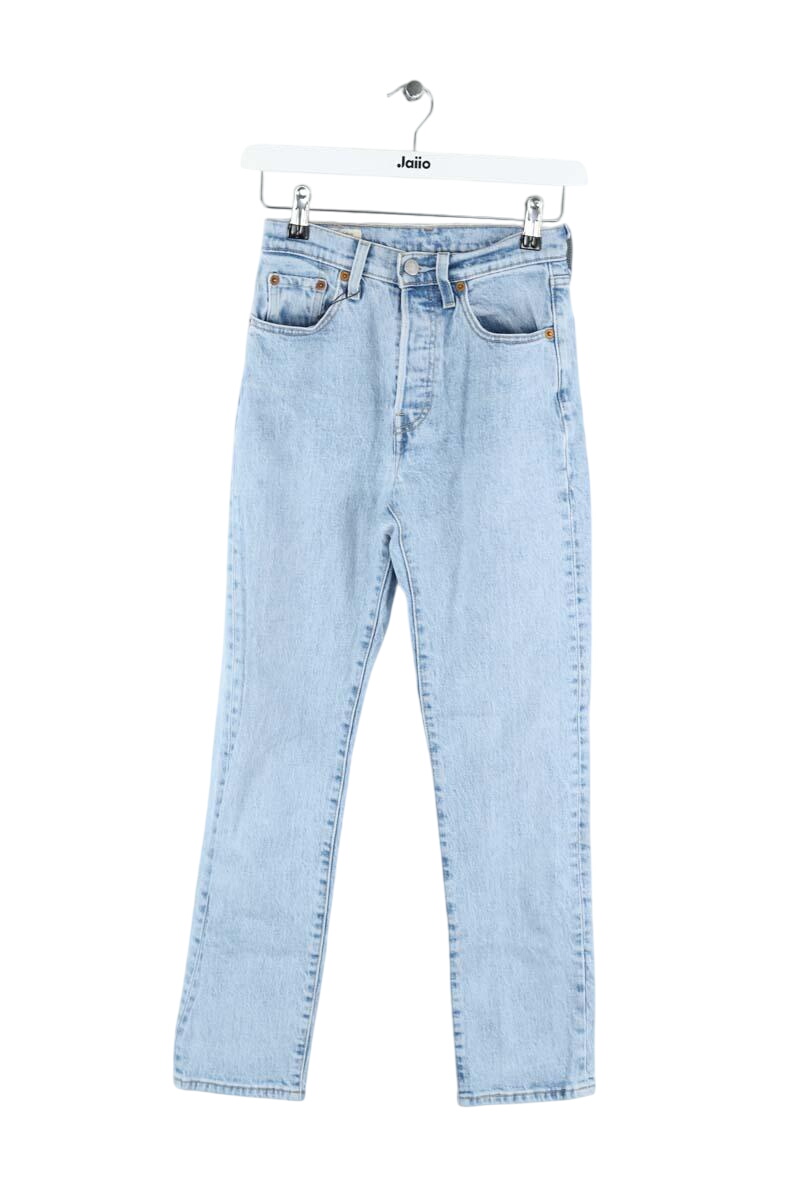 501? straight cotton jeans LEVI'S - Seconde main Blue