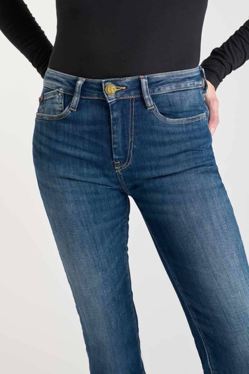 Bootcut power bootcut jeans, 34 length LE TEMPS DES CERISES Blue
