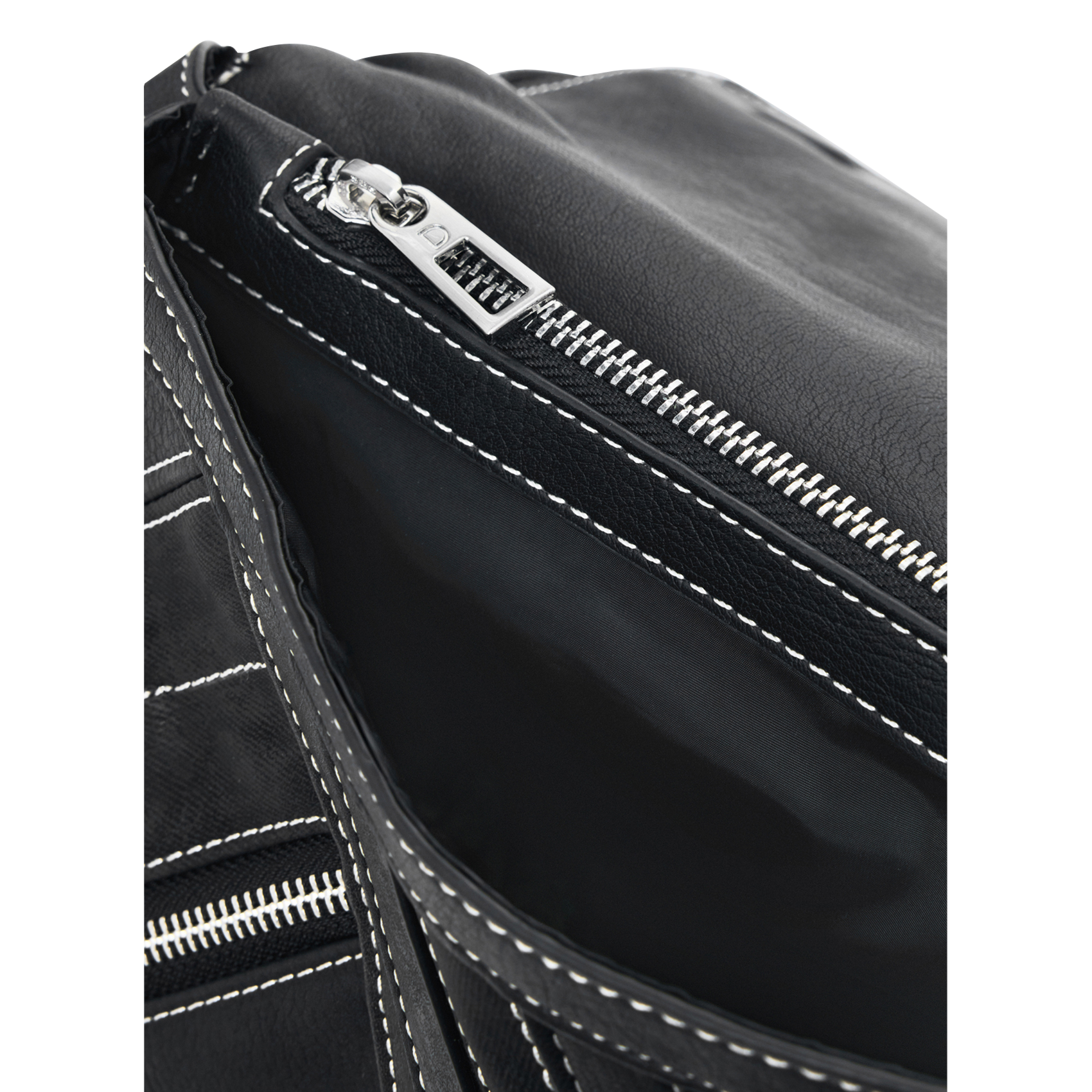 Lederrucksack DESIGUAL Schwarz