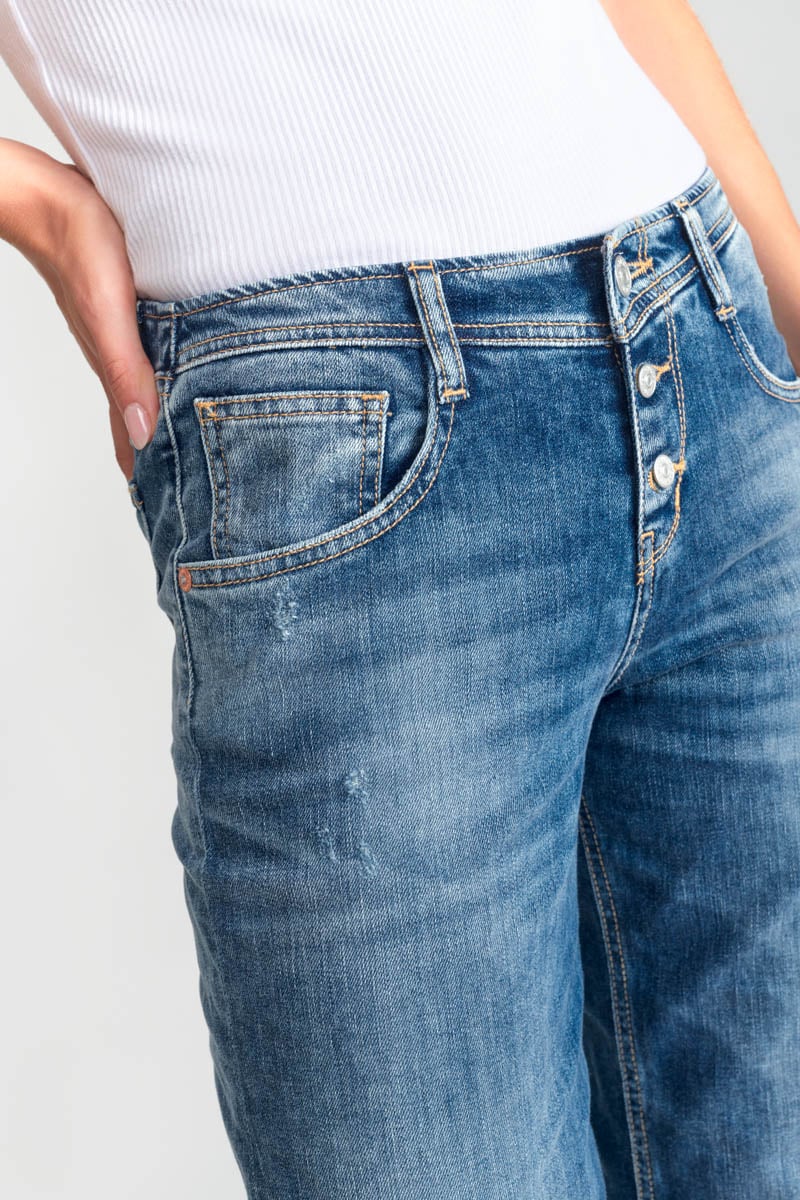 Flare jeans, length 34 LE TEMPS DES CERISES Blue