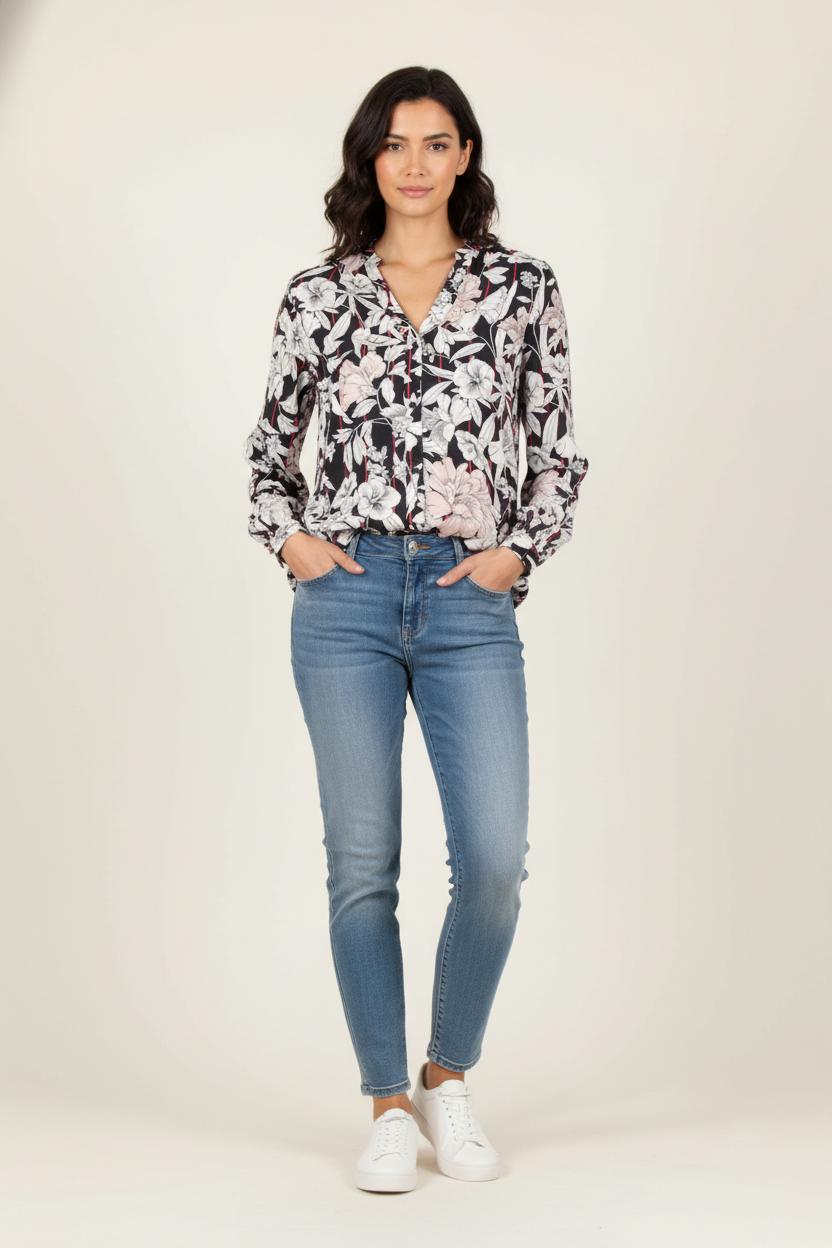 Shirt TARA JARMON - Seconde Main Multicolored