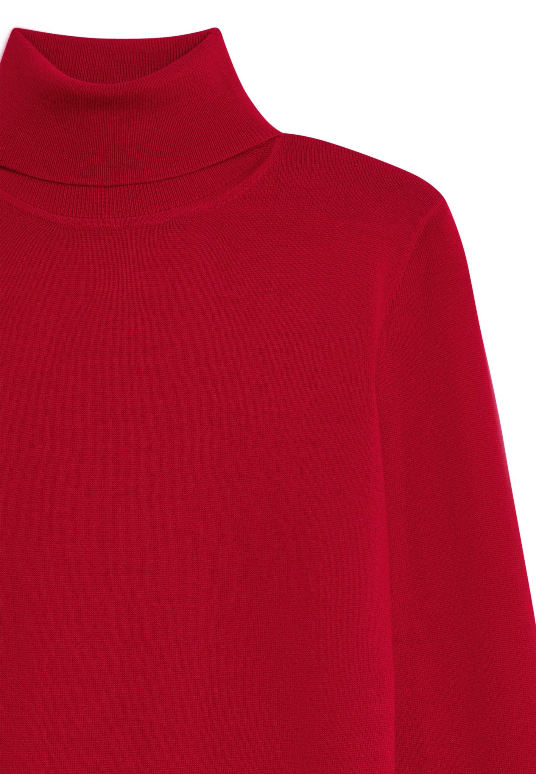 Merino wool roll-neck sweater RODIER Red
