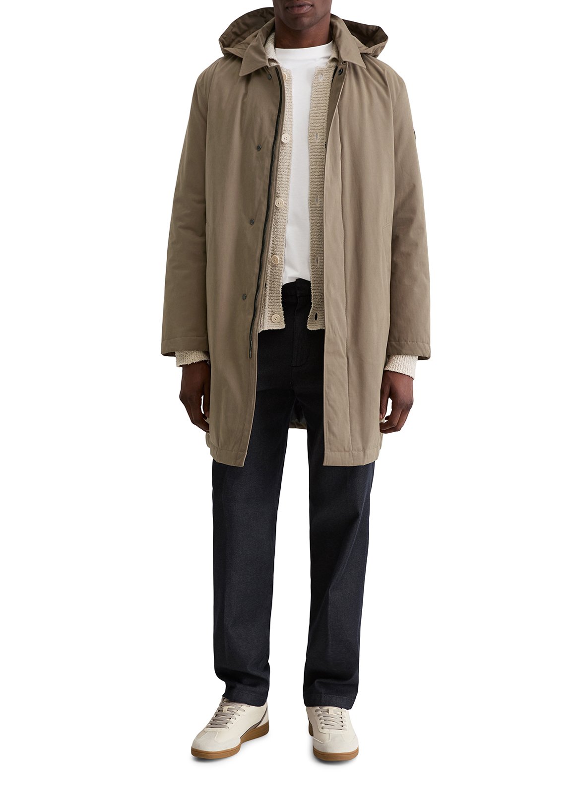 Parka droit col classique MARC O'POLO Marron