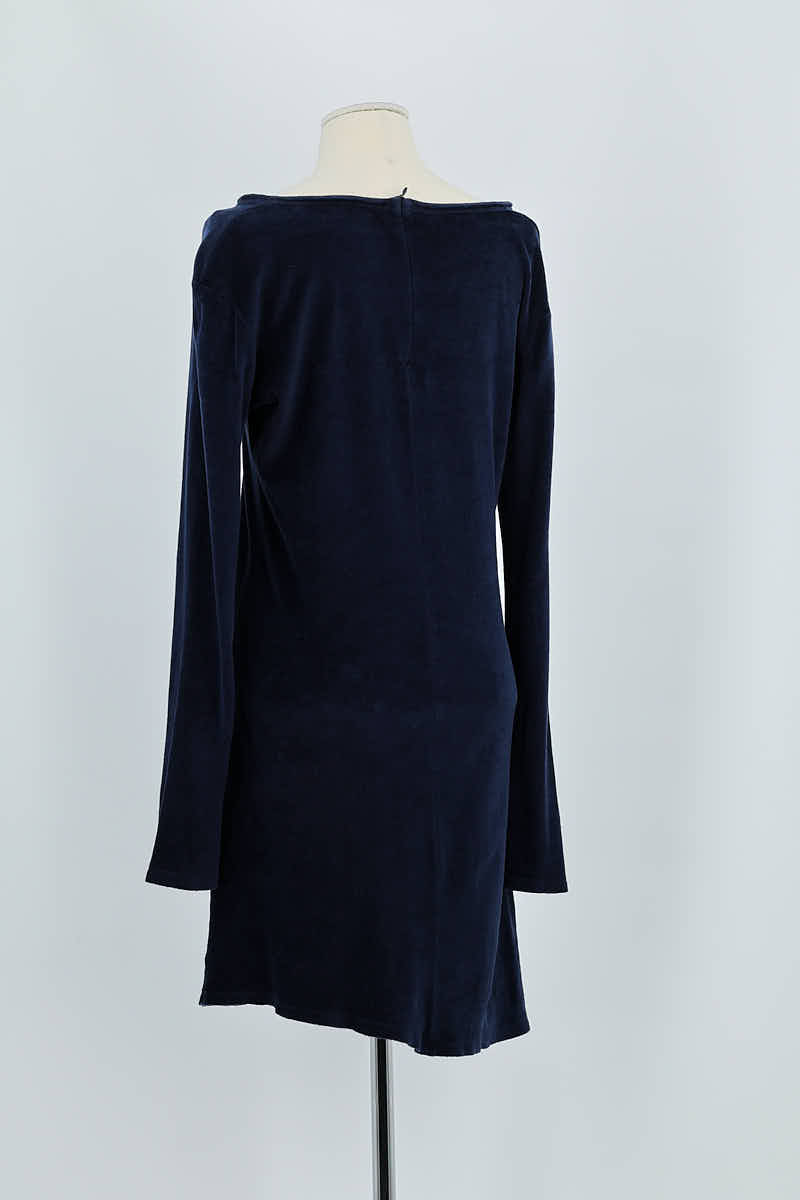 Dress MAJESTIC FILATURES - SECONDE MAIN Blue