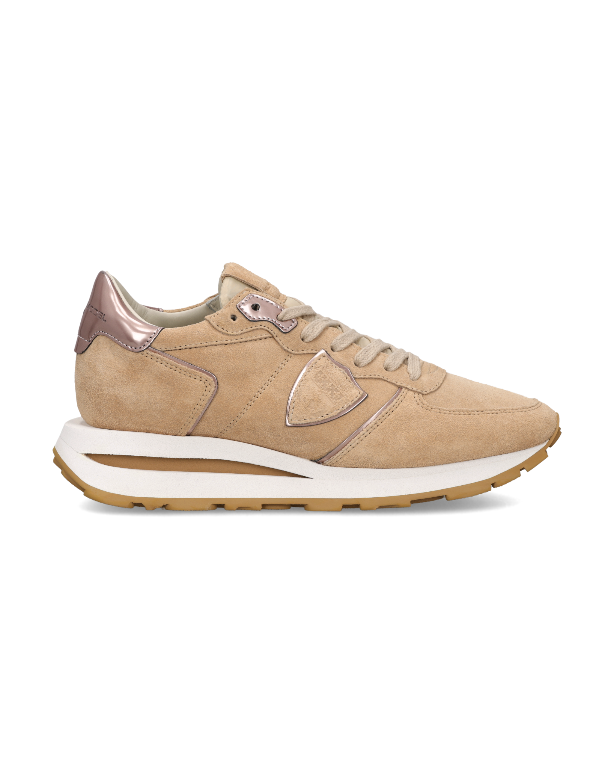 High-top running sneakers PHILIPPE MODEL Beige
