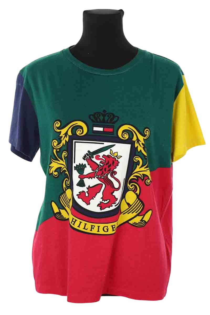 T-shirt TOMMY HILFIGER - SECONDE MAIN Green