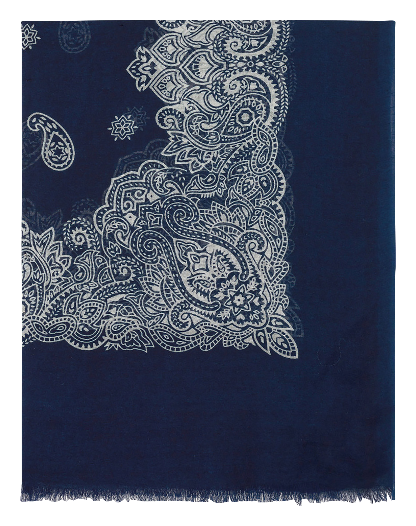 Printed blended cotton scarf PABLO