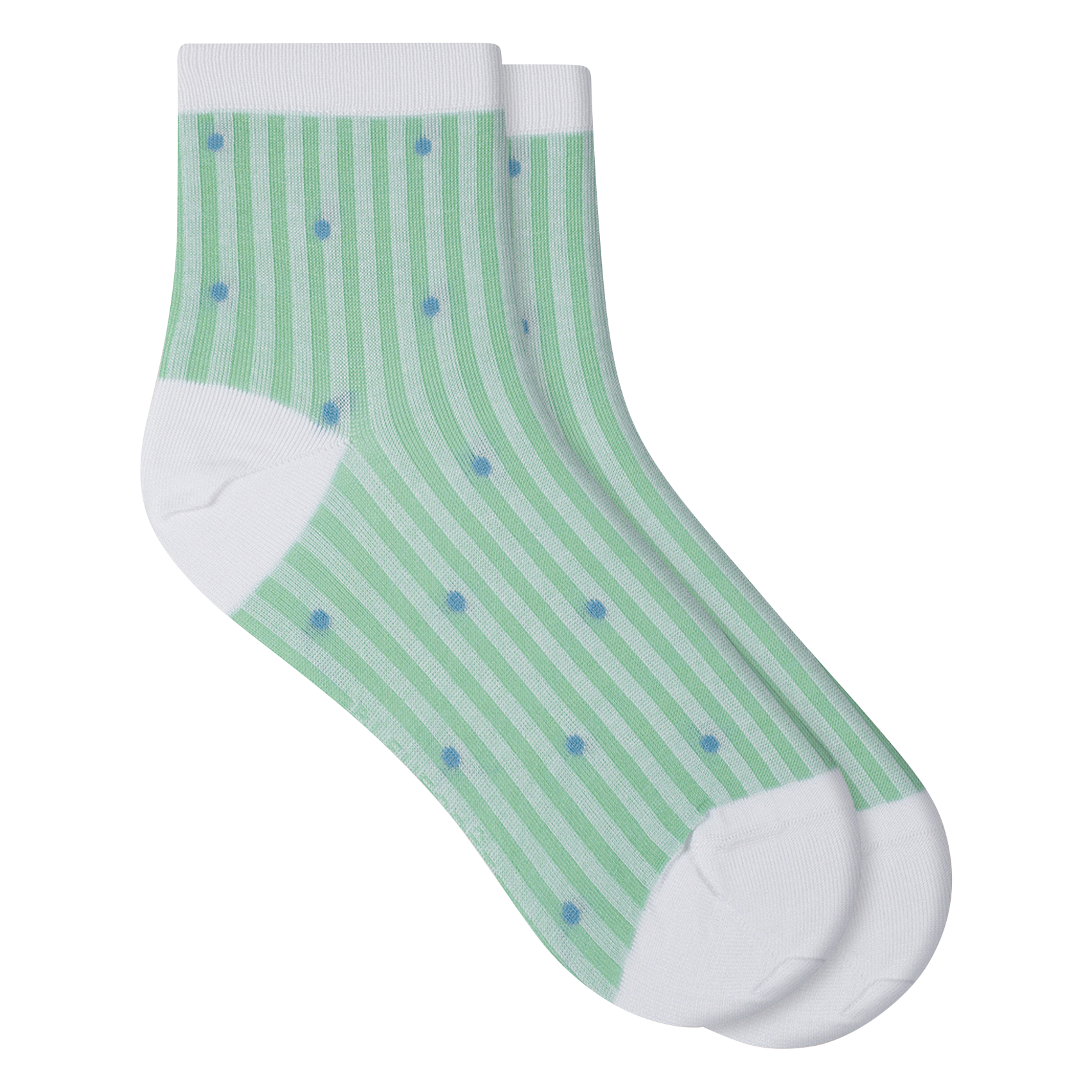 Gestreepte sokken van gemengd katoen BLEUFORET