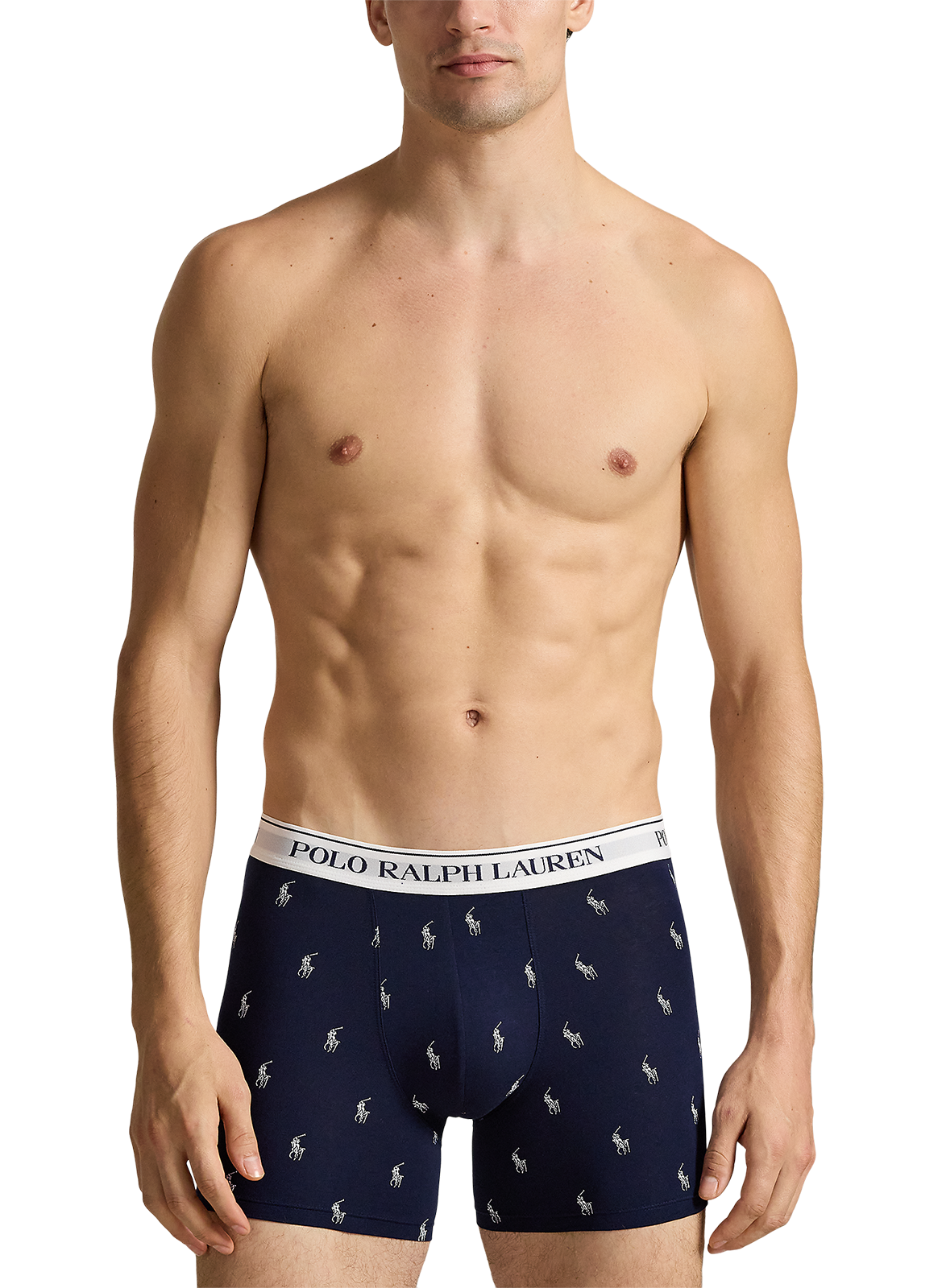Lot de 3 boxers en coton mélangé POLO RALPH LAUREN Multicolore