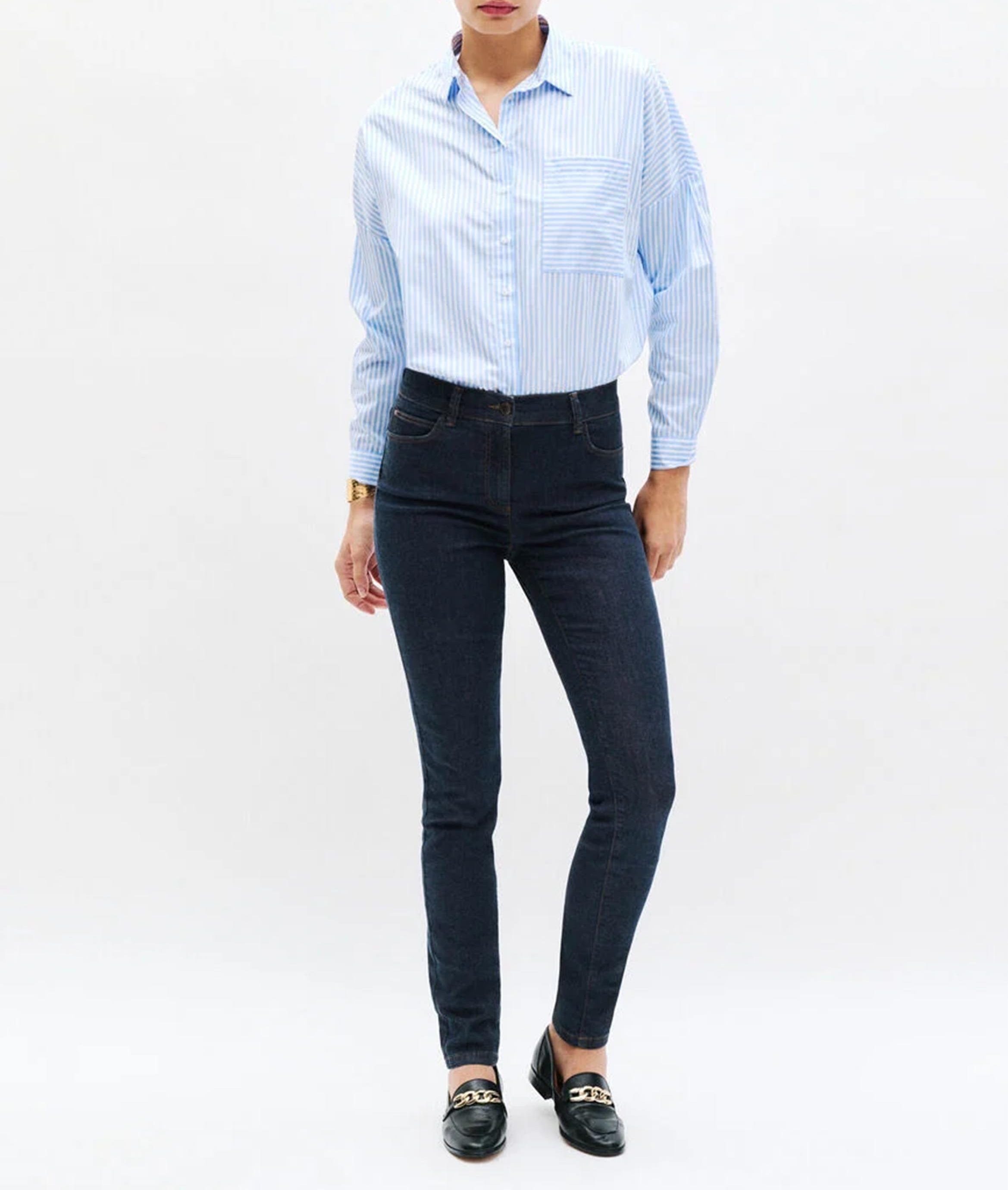 Jean slim CAROLL Bleu