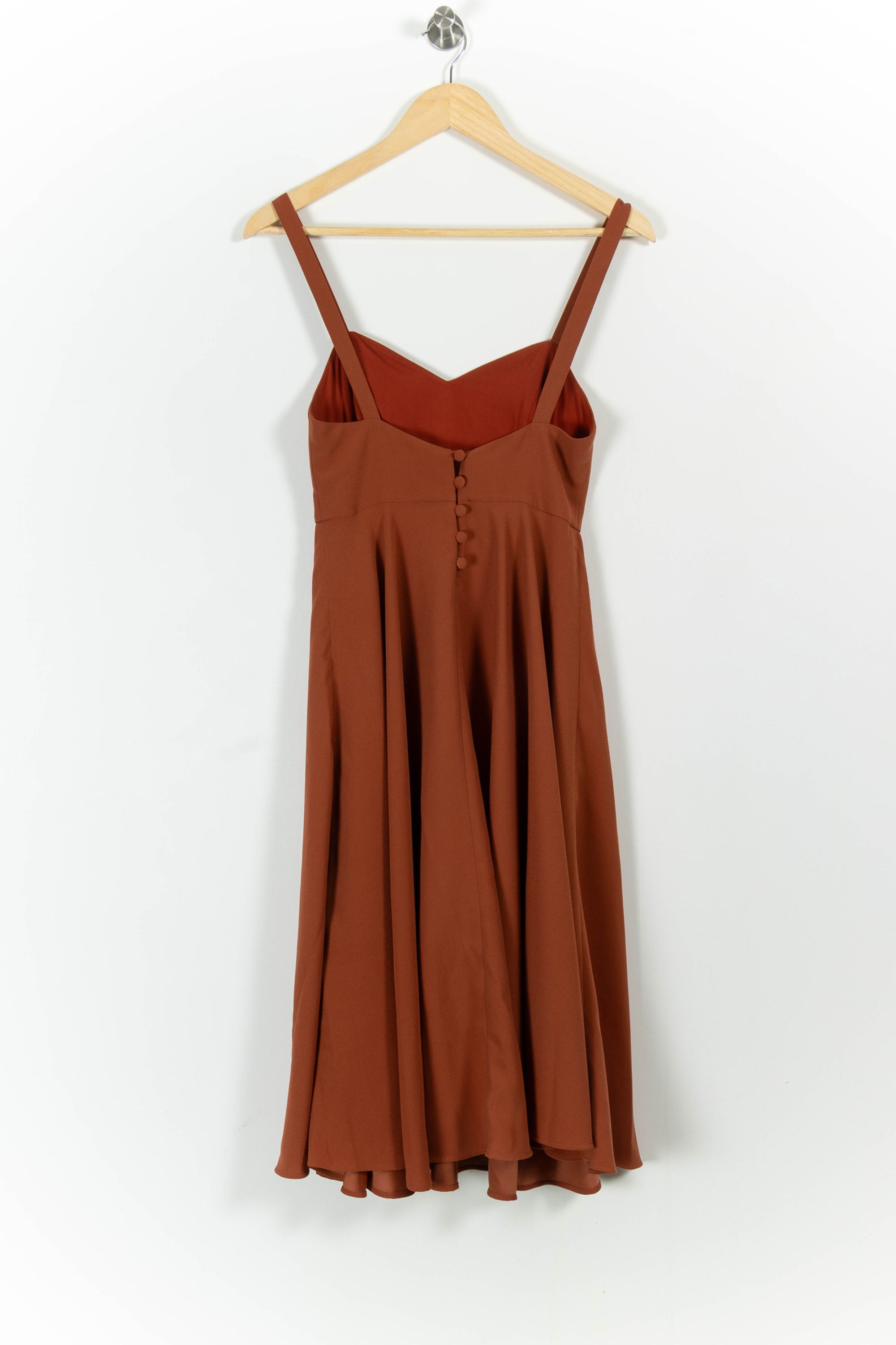 Long dress MAISON LEMOINE - Seconde main Brown
