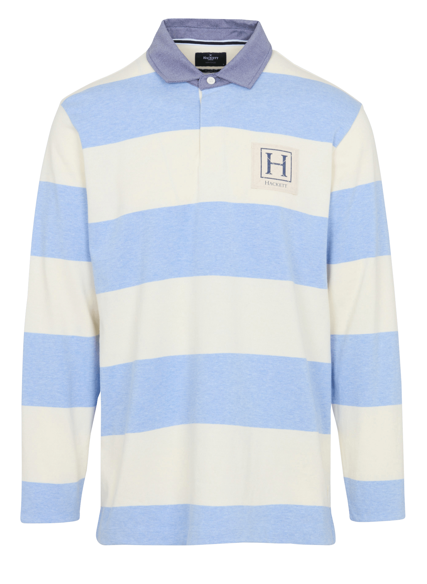 Polo à rayures HACKETT Bleu