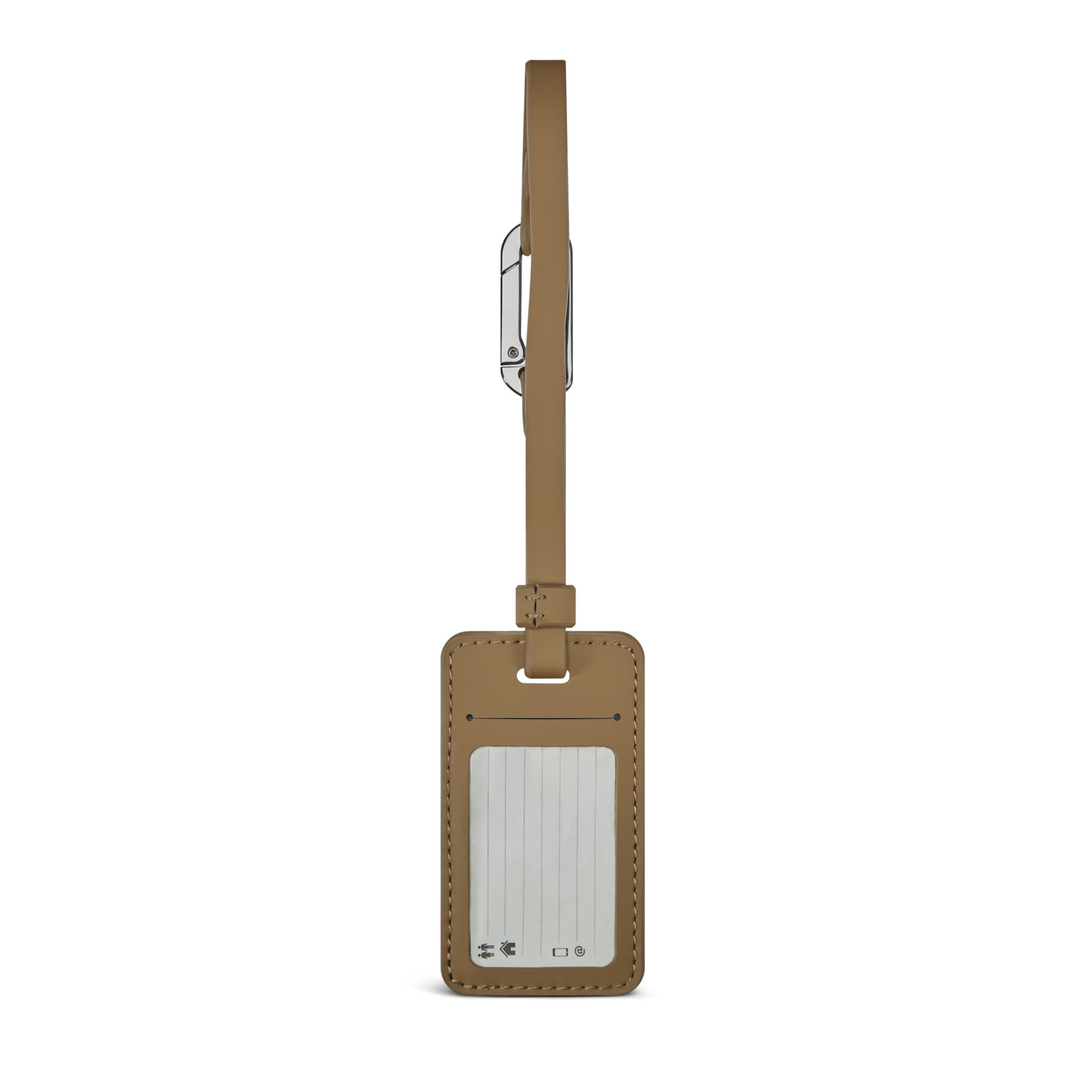Lost in Berlin Luggage Tag Size S LIPAULT Beige
