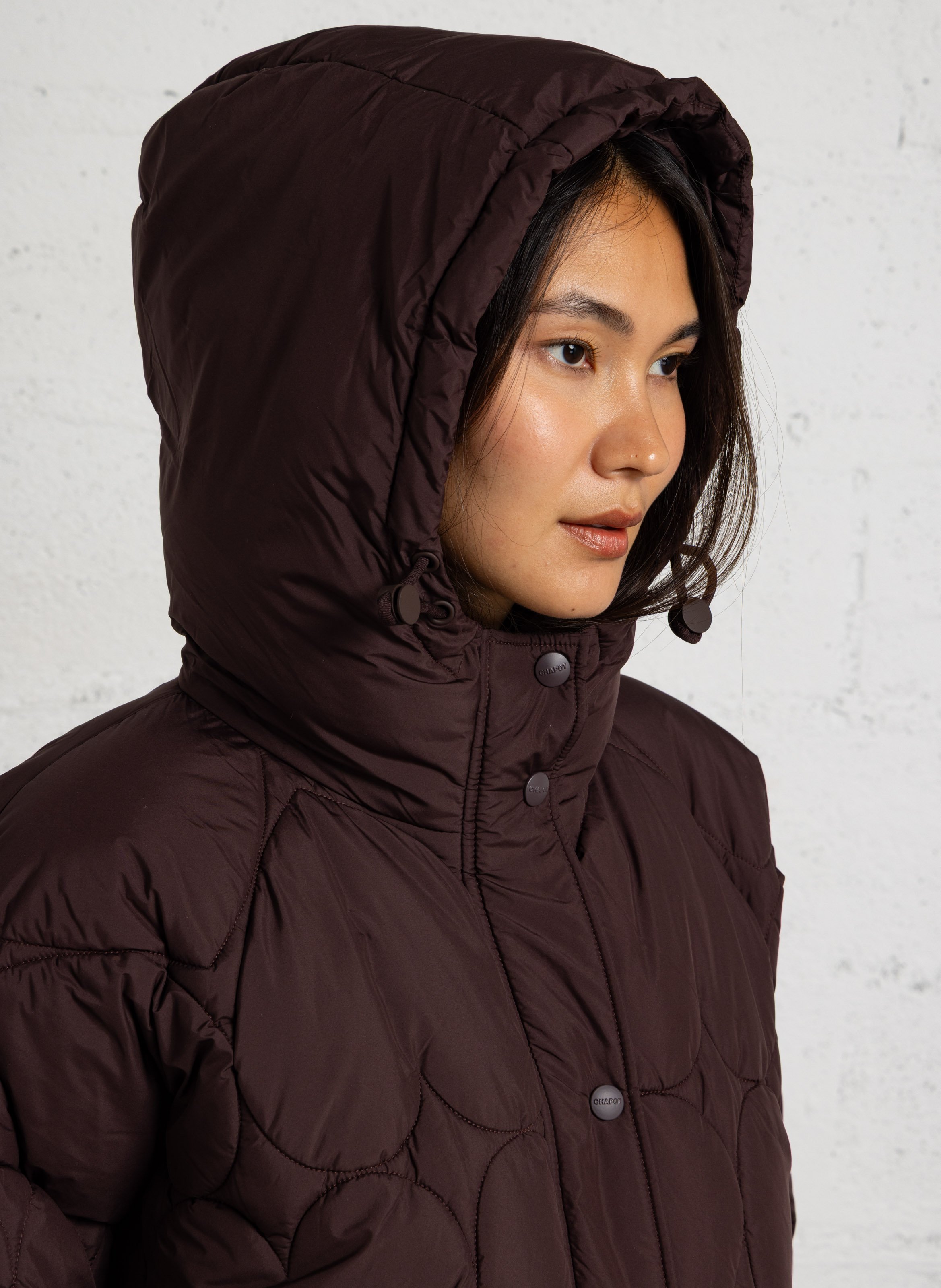 Steppjacke mit Stehkragen FABIENNE CHAPOT Braun
